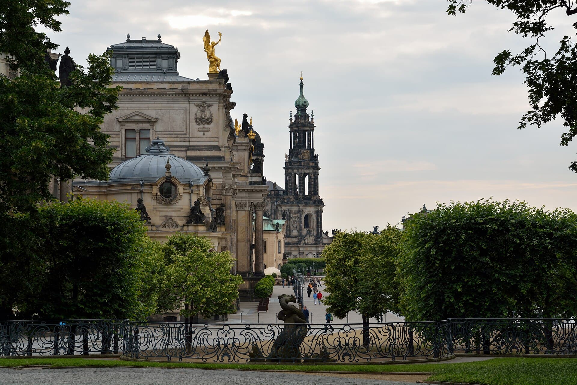 شرفة برول، دريسدن