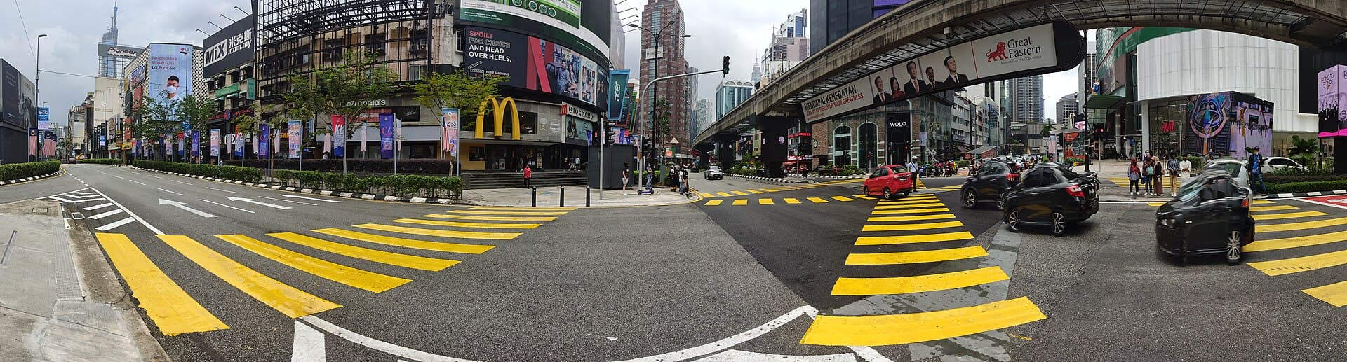 Bukit Bintang and Ain Arabia, Kuala Lumpur