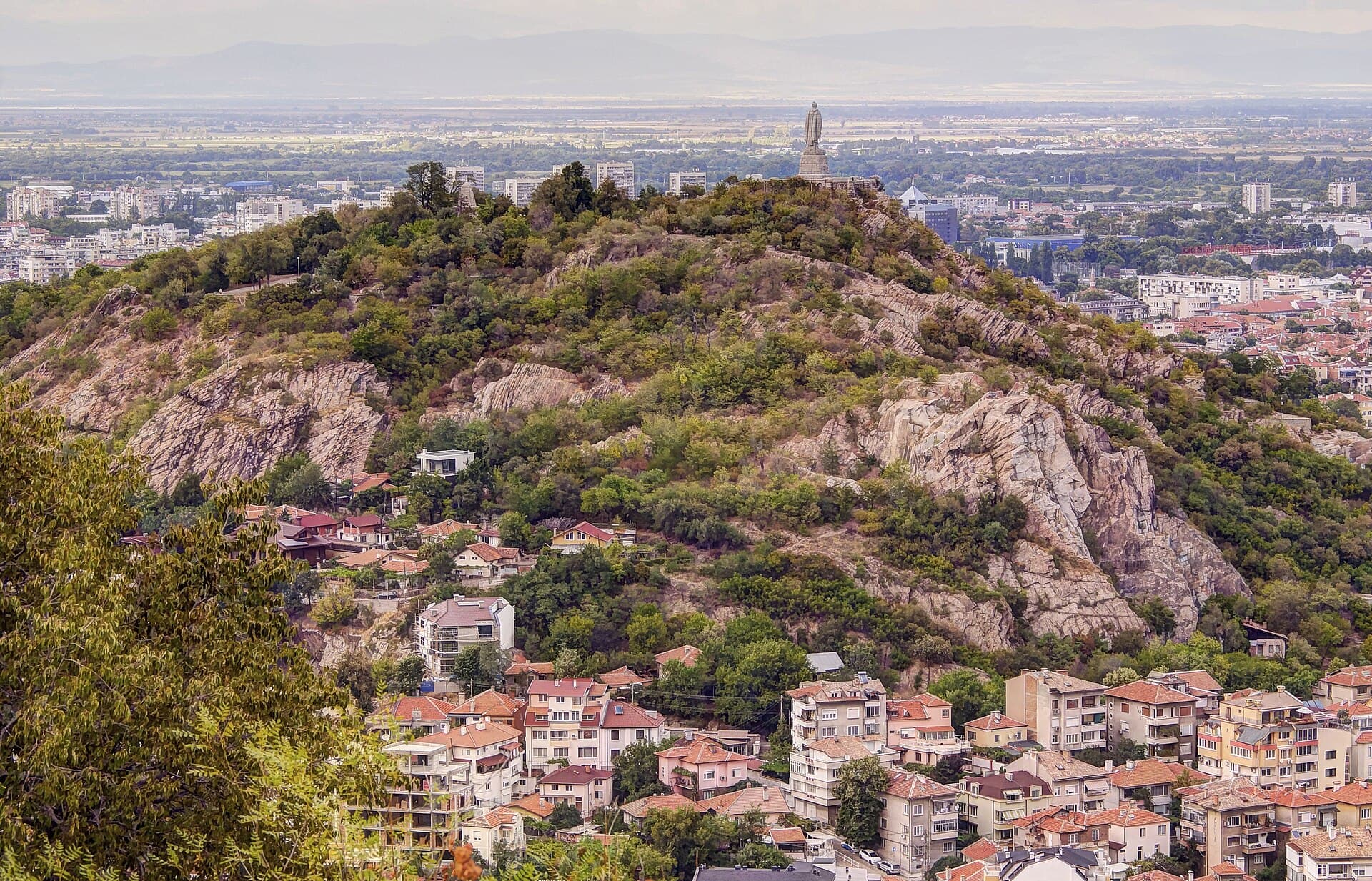 The hill's view over the city