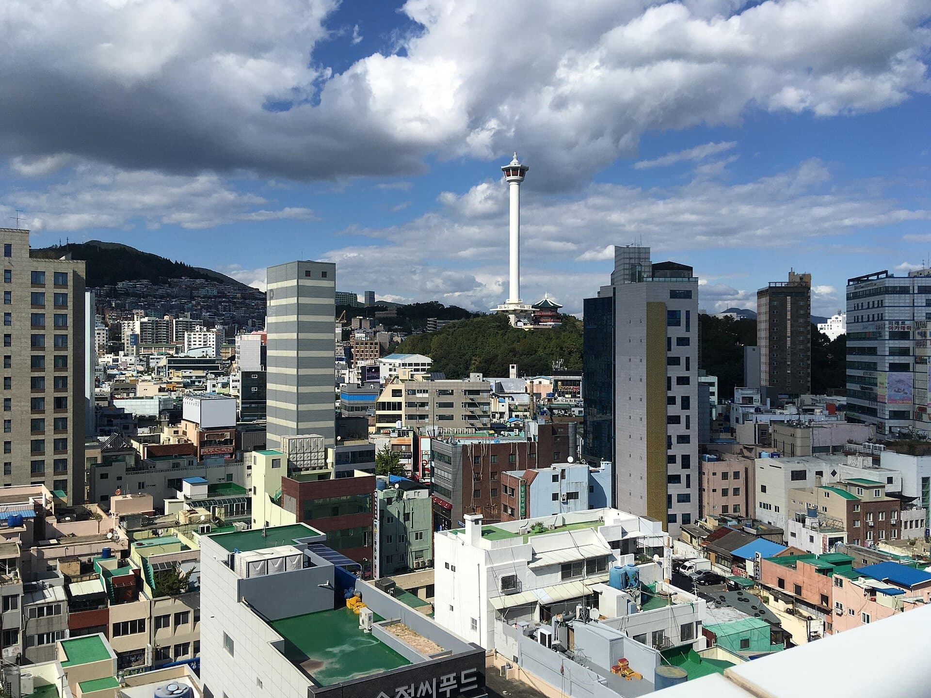Busan Tower and Yongdusan Park