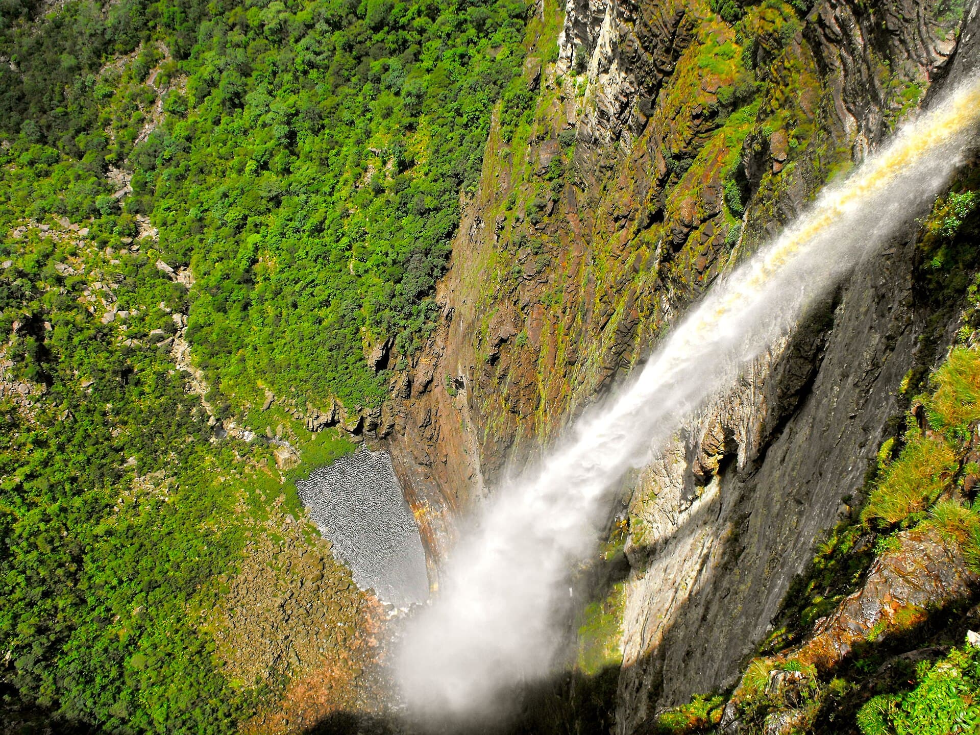 Cachoeira da Fumaça (Smoke Waterfall), Lençóis