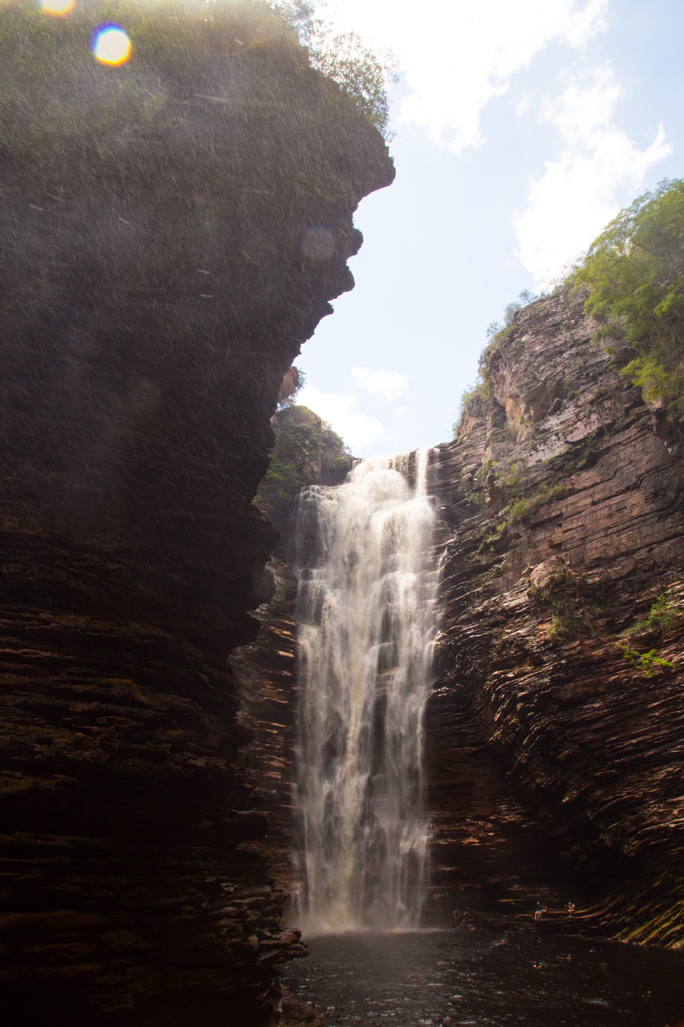 Buracão Waterfall, Ibicoara