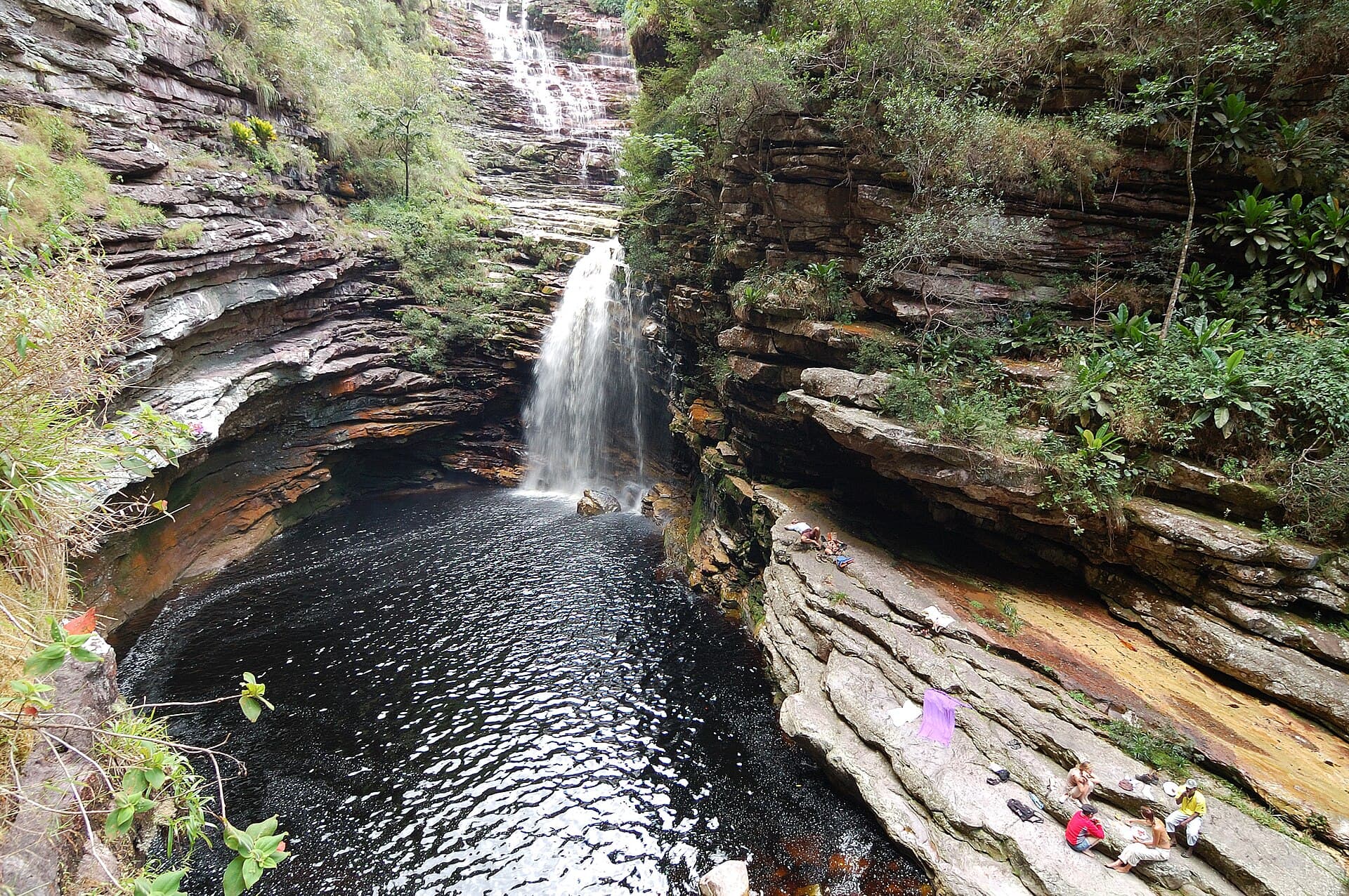 Cachoeira do Sossego, Lençóis