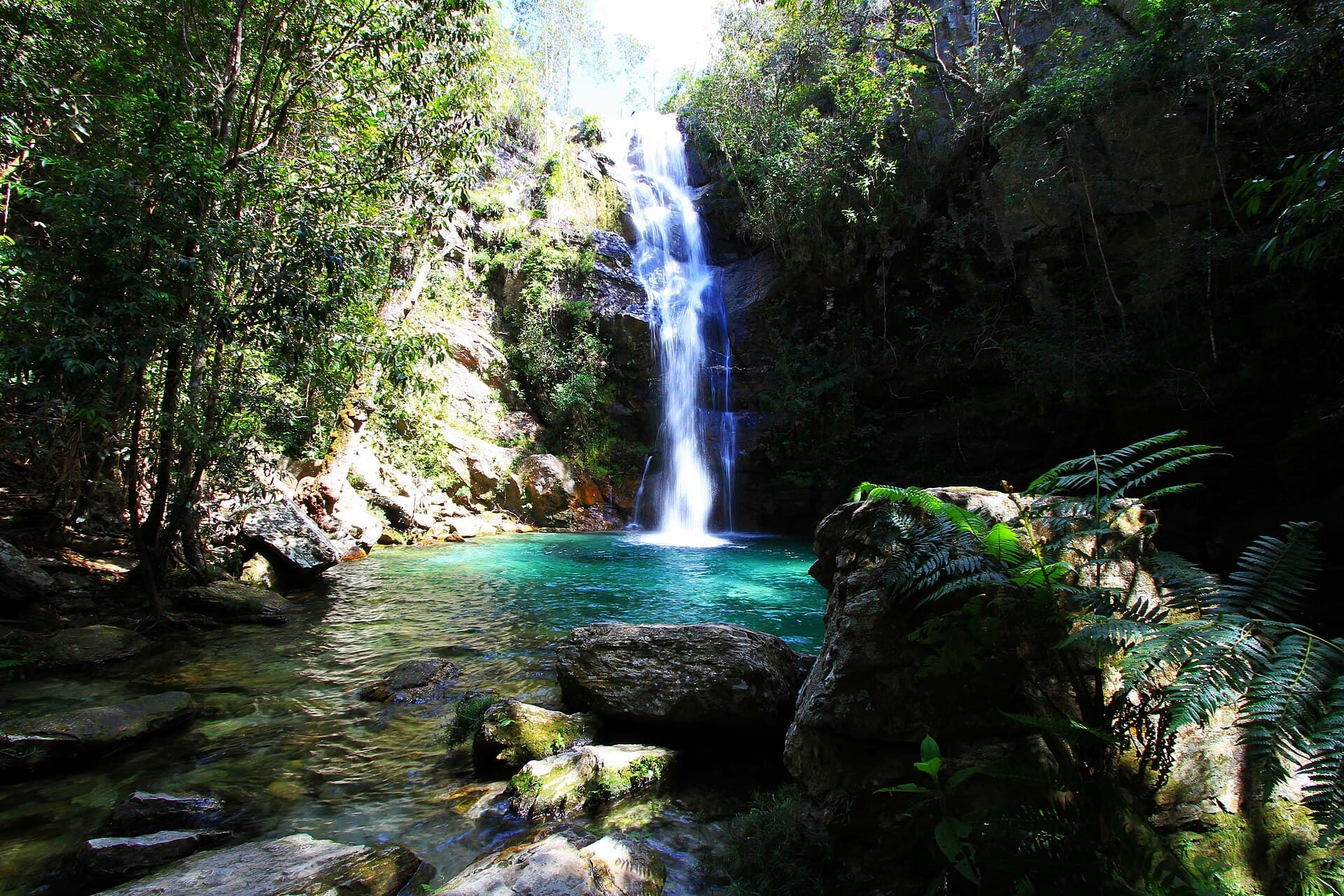 Santa Bárbara Waterfall, Cavalcante