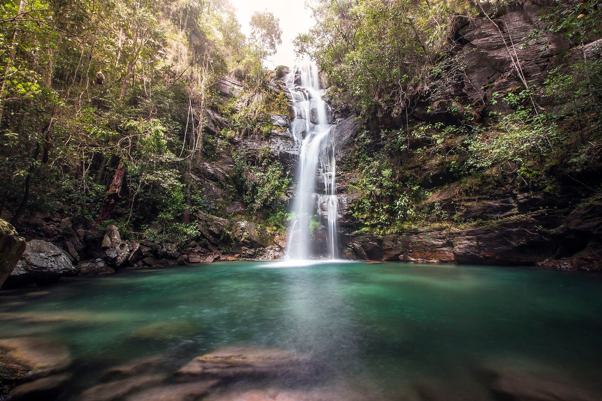 Santa Bárbara Waterfall, Cavalcante