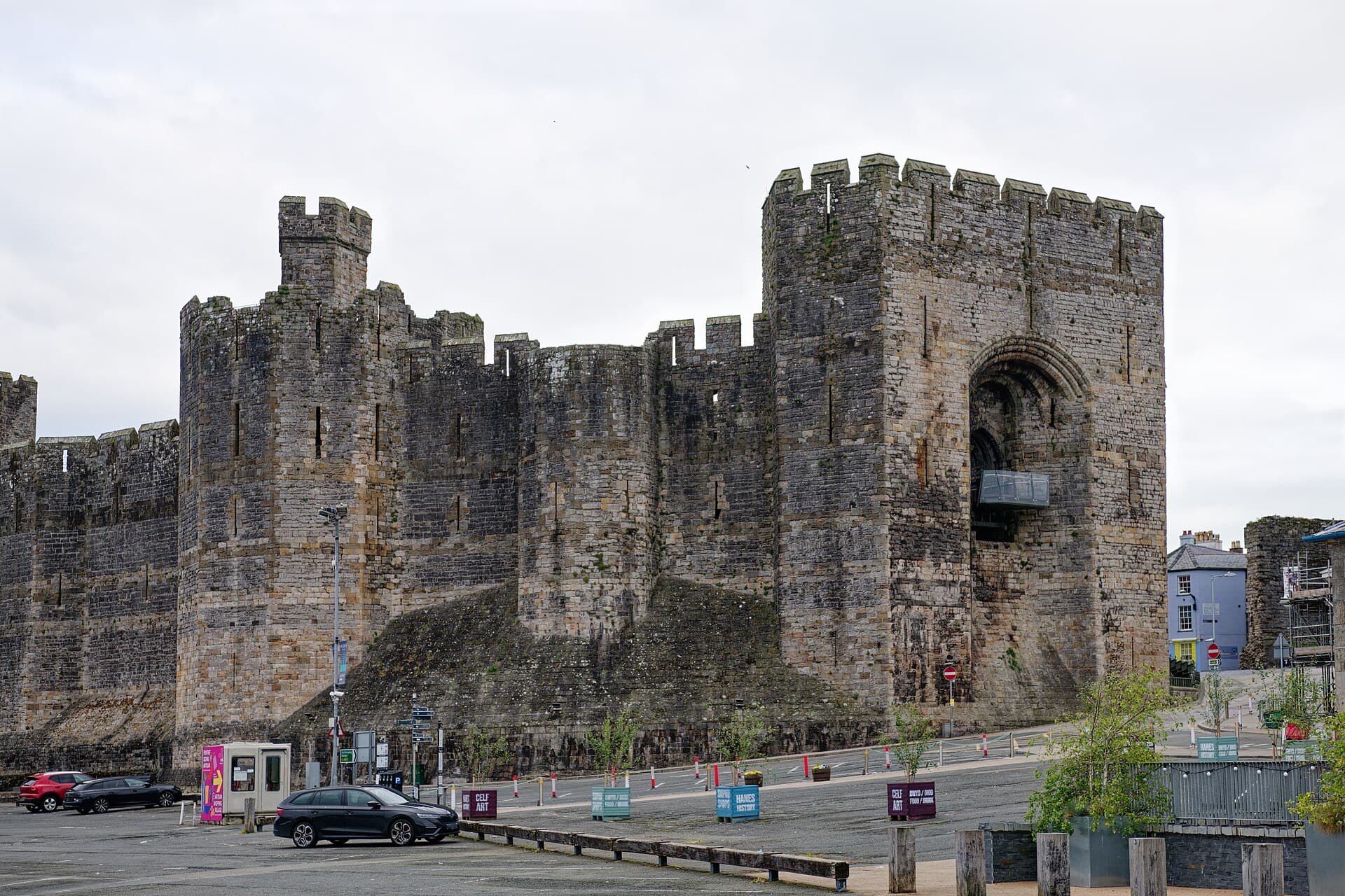 Caernarfon Castle, Snowdonia