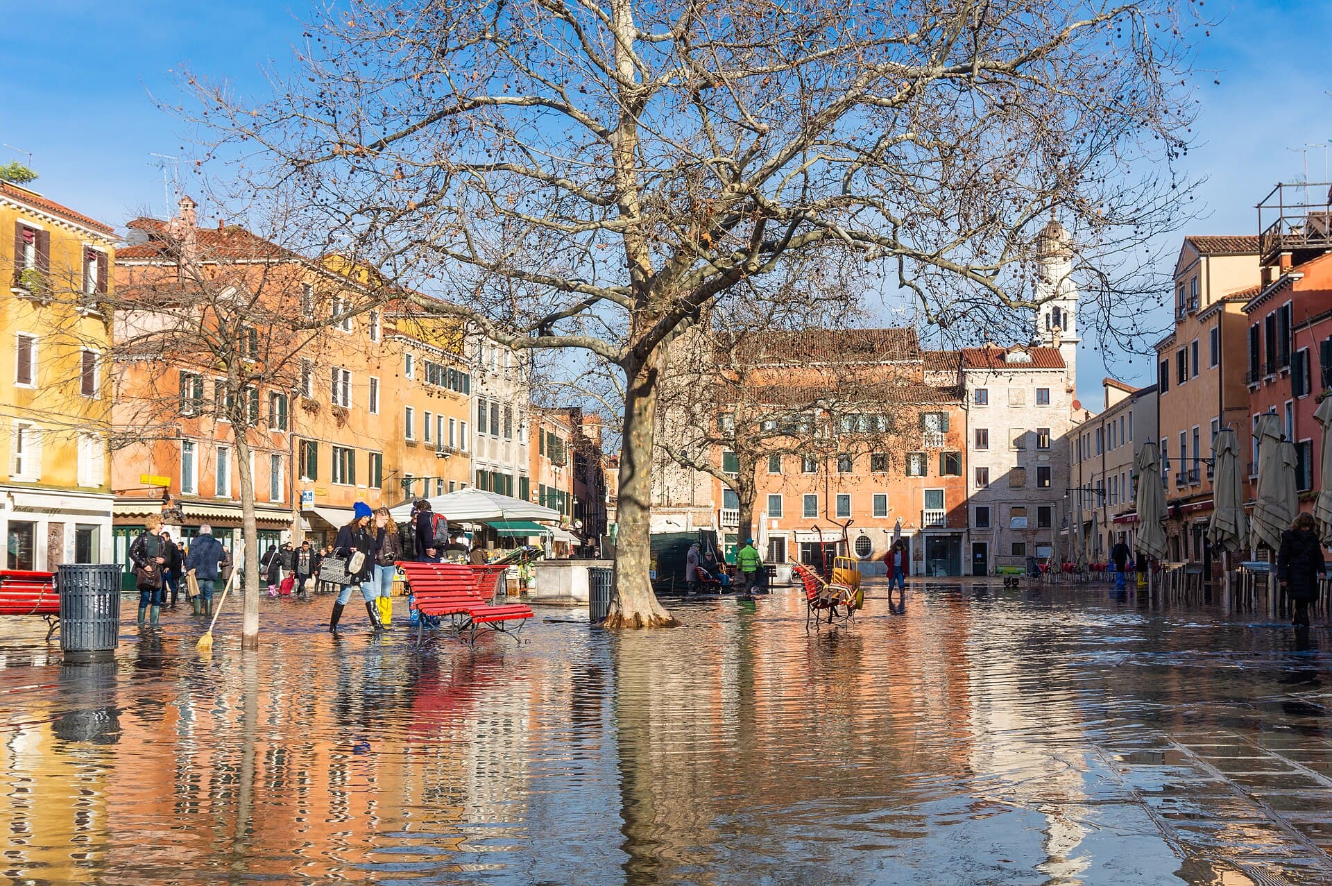Campo Santa Margherita, Venice, Italy