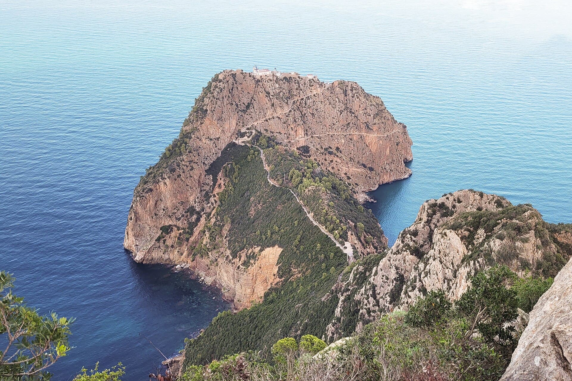 Cap Carbon and its Lighthouse