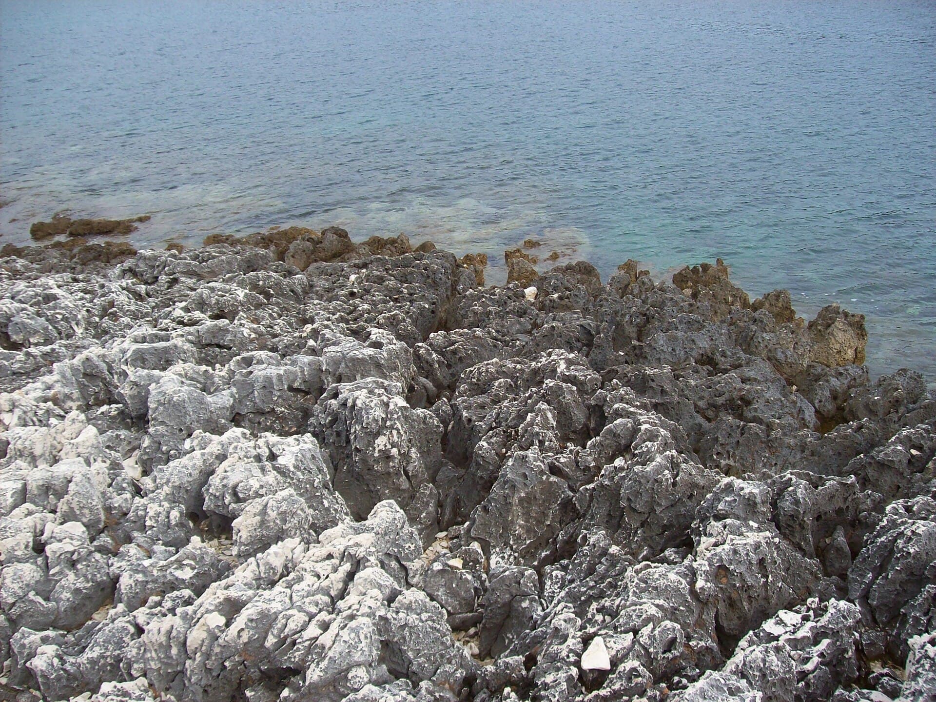 The rocky coast at Cape Kamenjak