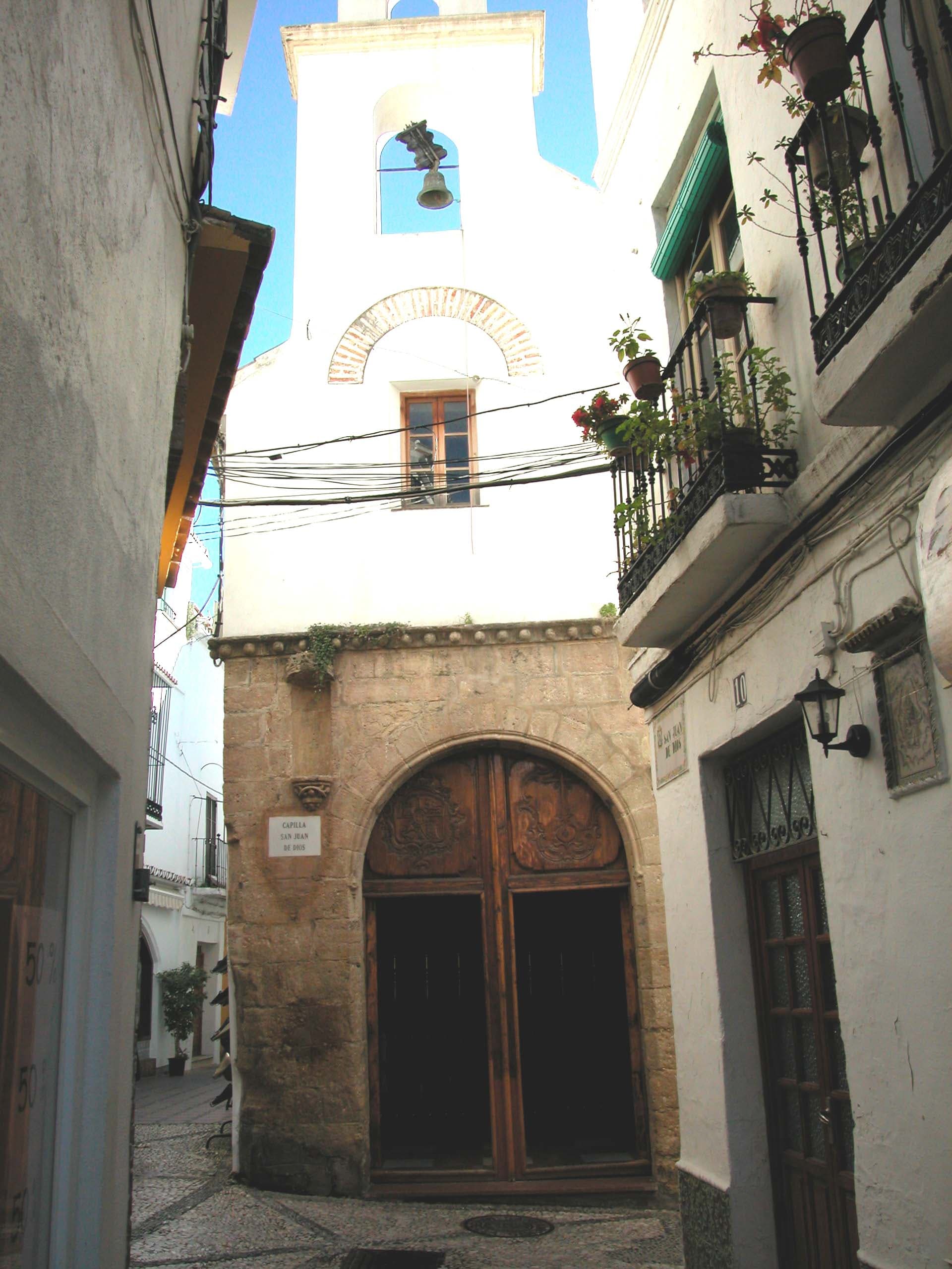 The chapel of San Juan de Dios in Marbella