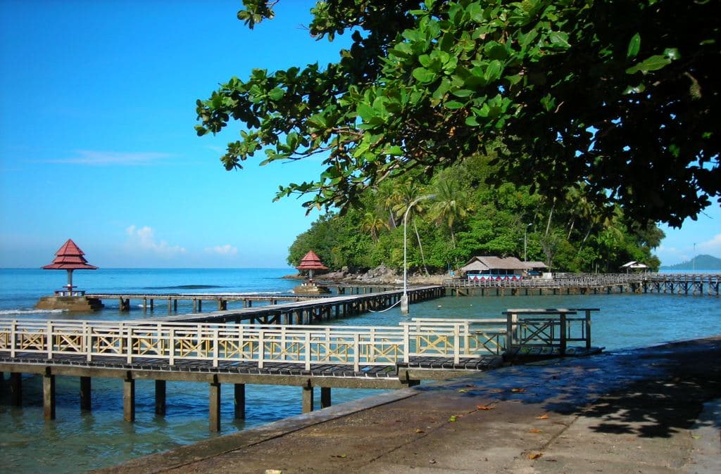 Carocok Beach and Langkisau hill, Painan