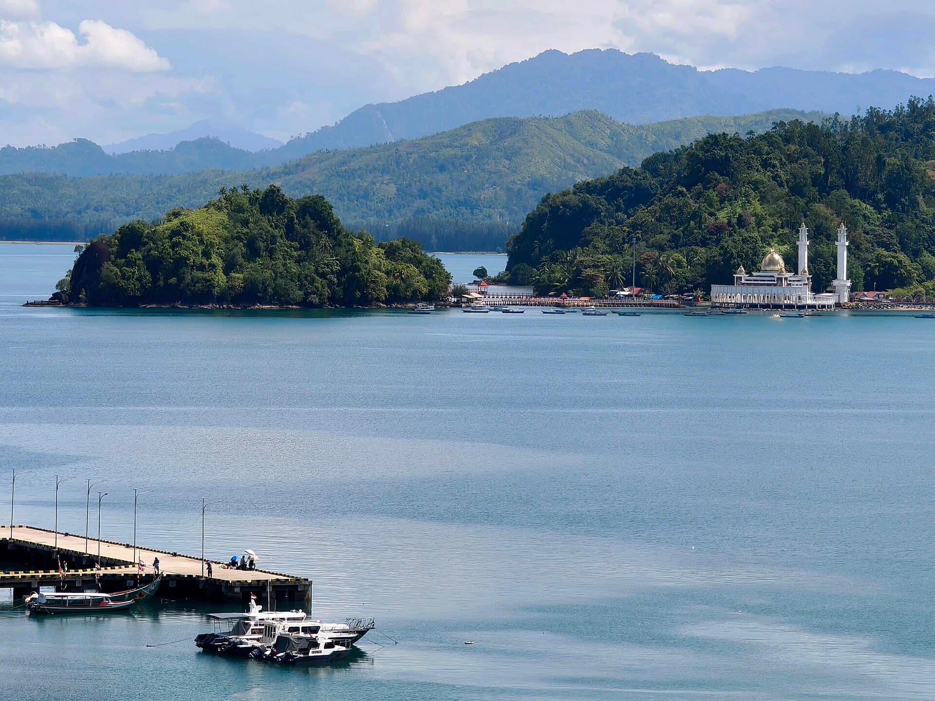 Carocok Beach and Langkisau hill, Painan