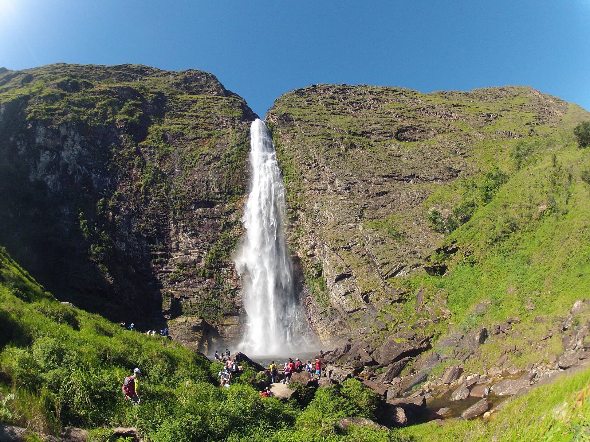 Casca d'Anta Waterfall, São Roque de Minas