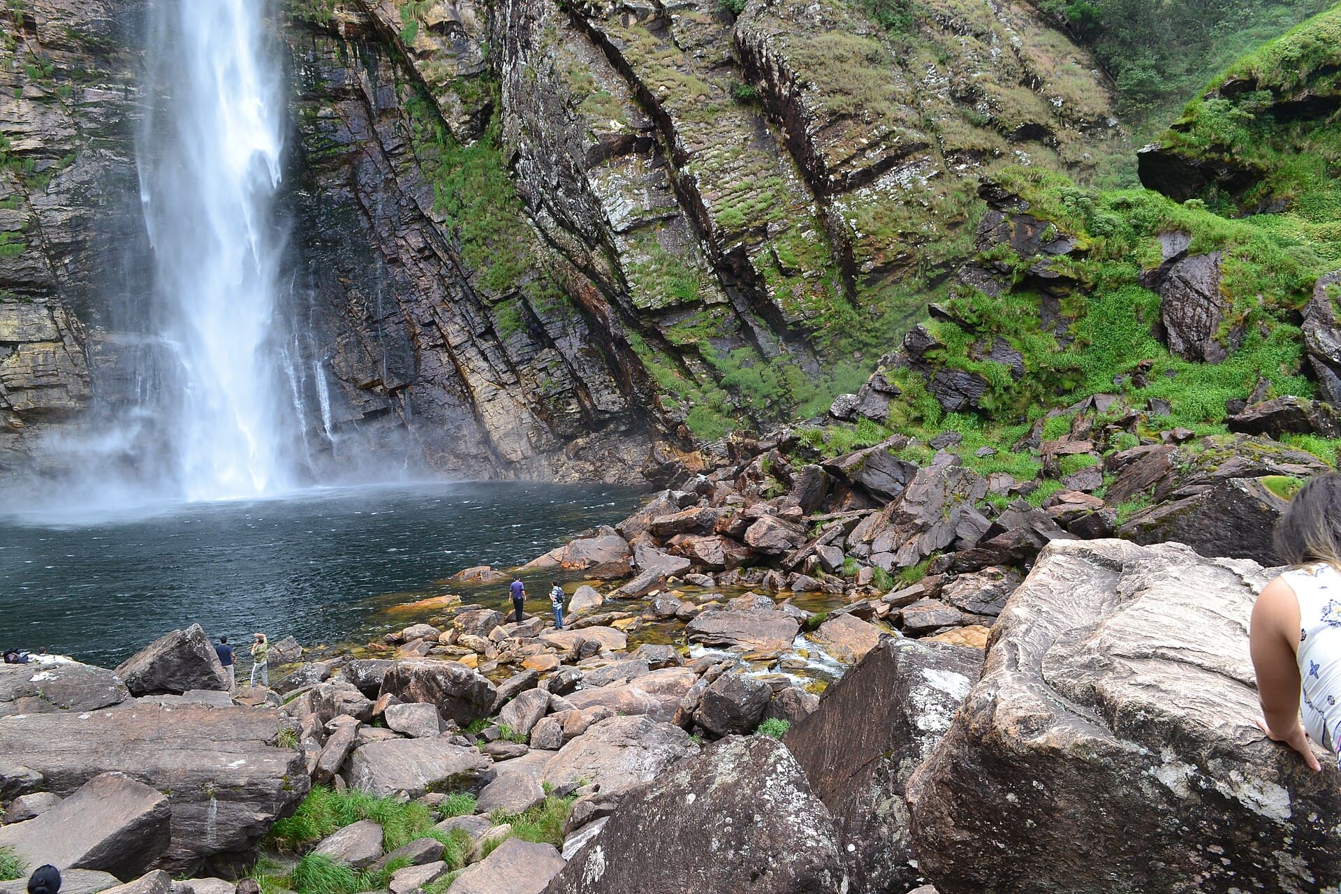 Casca d'Anta Waterfall, São Roque de Minas