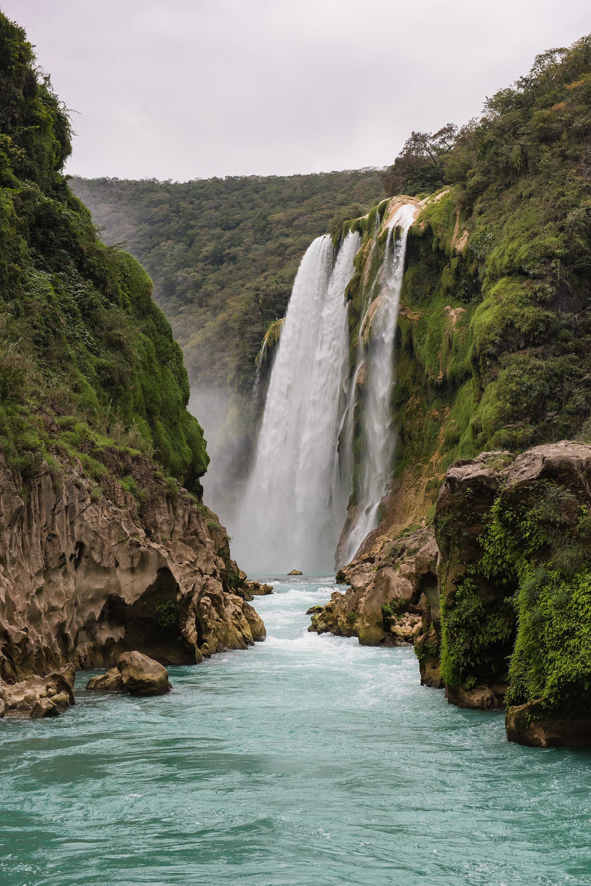 Tamul waterfall