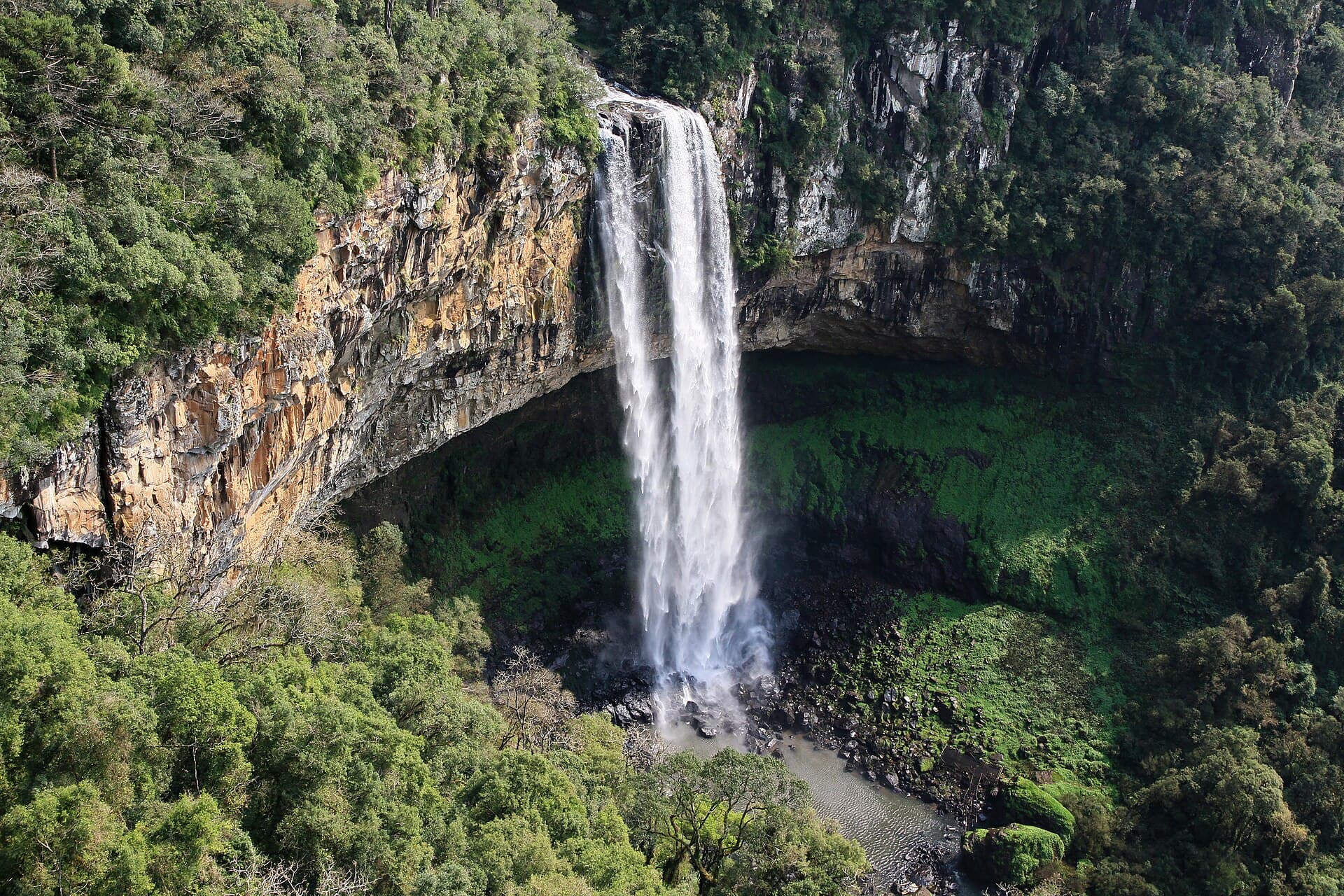 Caracol Waterfall (Cascata do Caracol), Canela