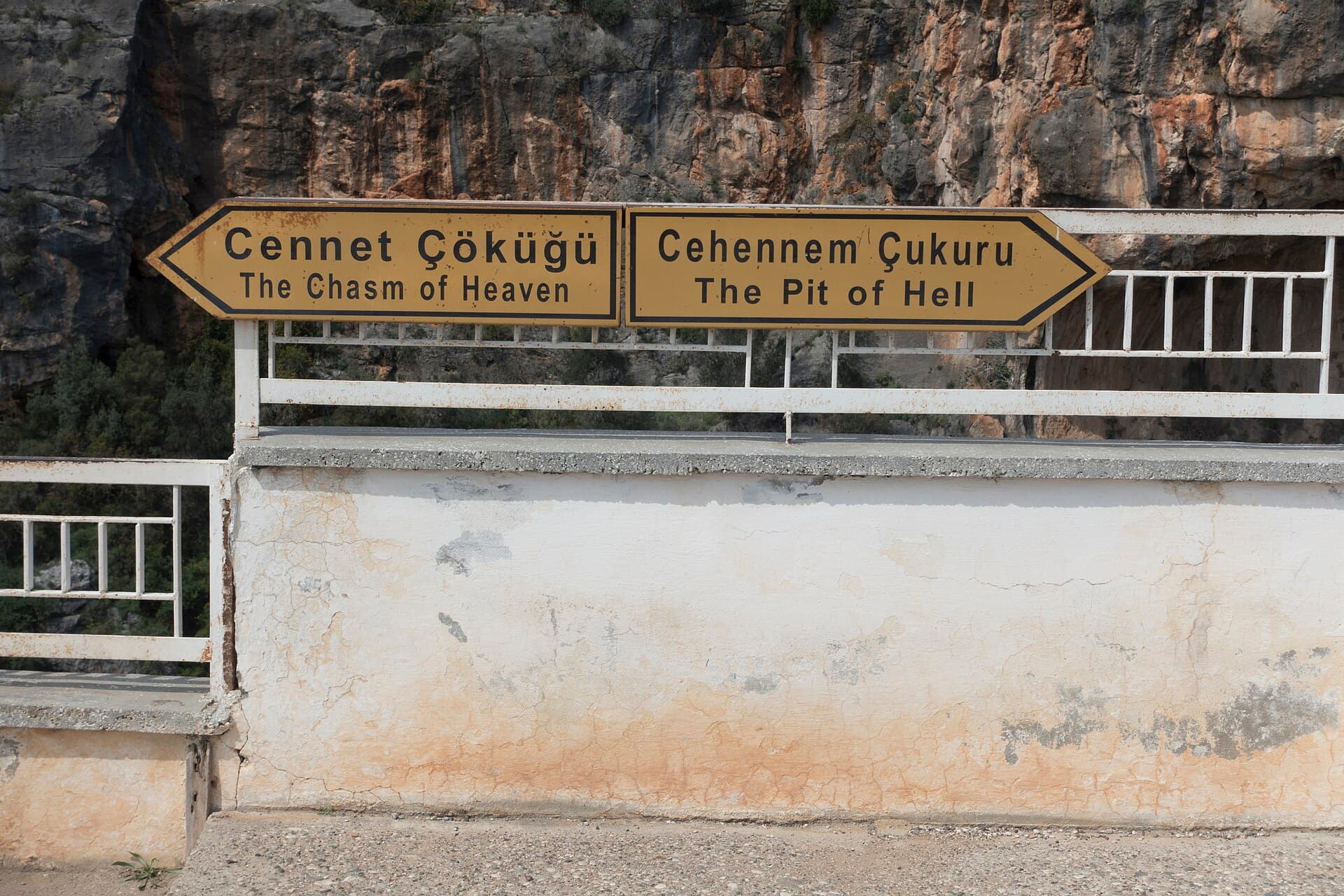 Cennet and Cehennem (Heaven and Hell) Sinkholes, Mersin