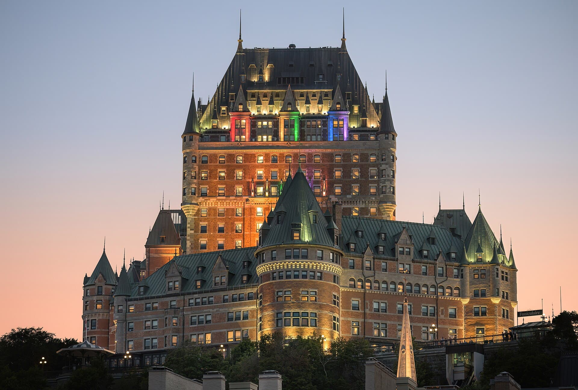 Château Frontenac and Dufferin Terrace