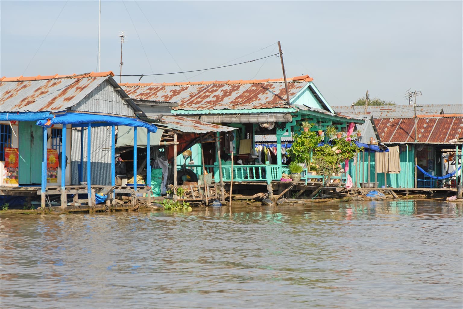 Chau Doc Floating Village