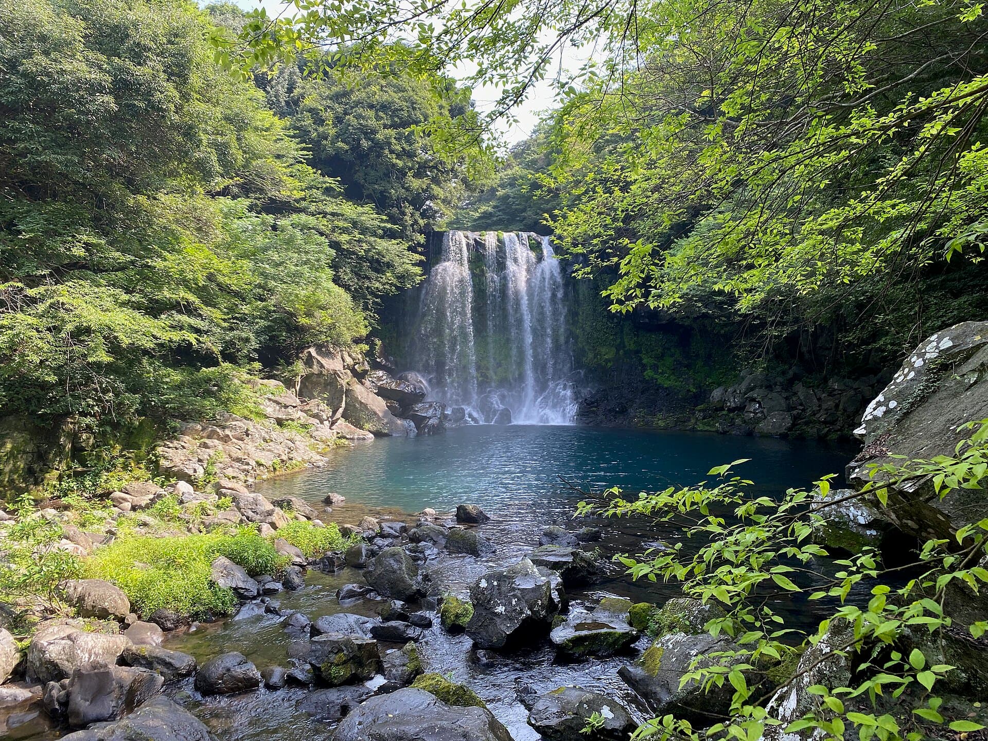 Cheonjiyeon Waterfall, Seogwipo