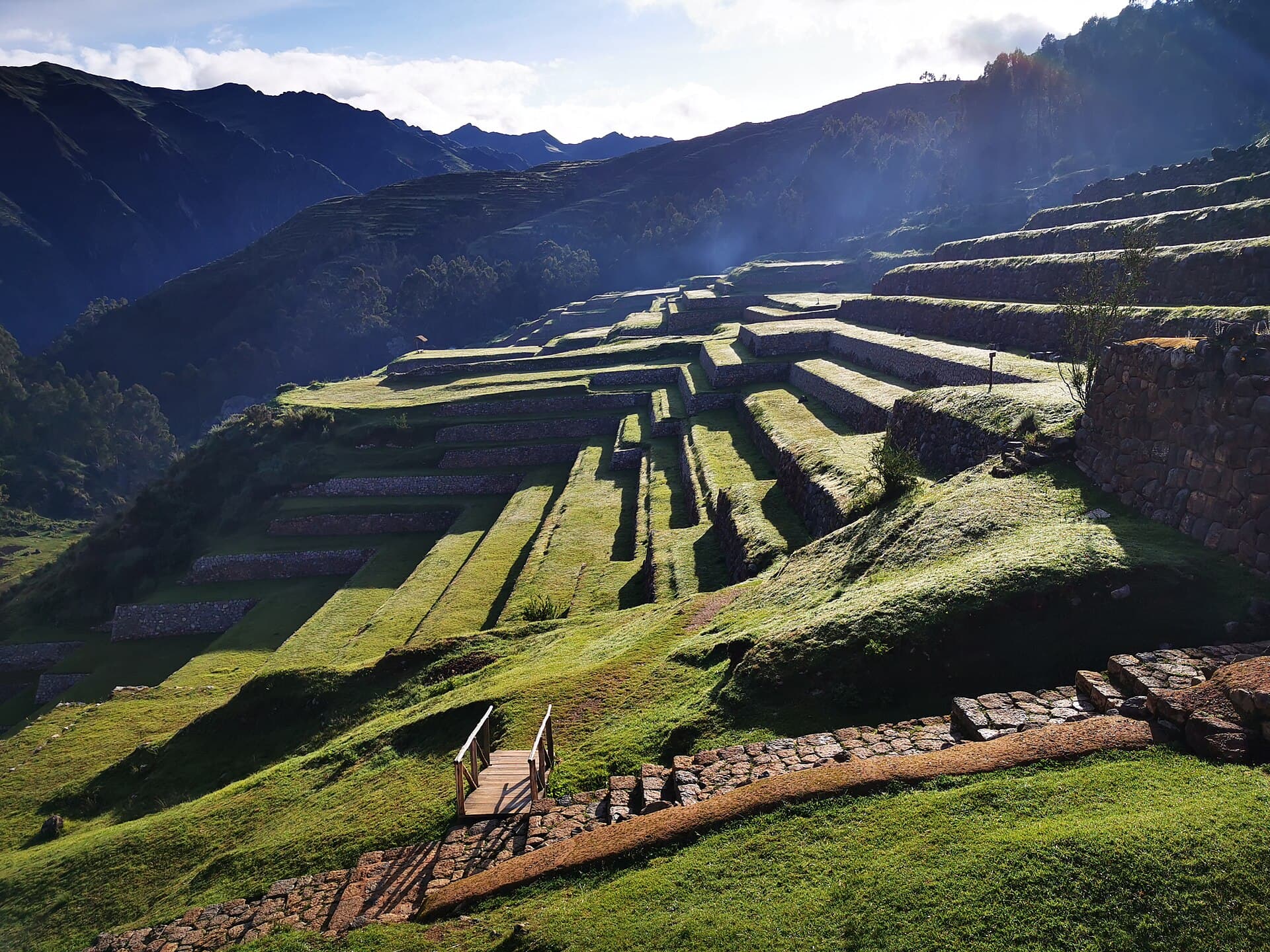 Chinchero and its Inca terraces