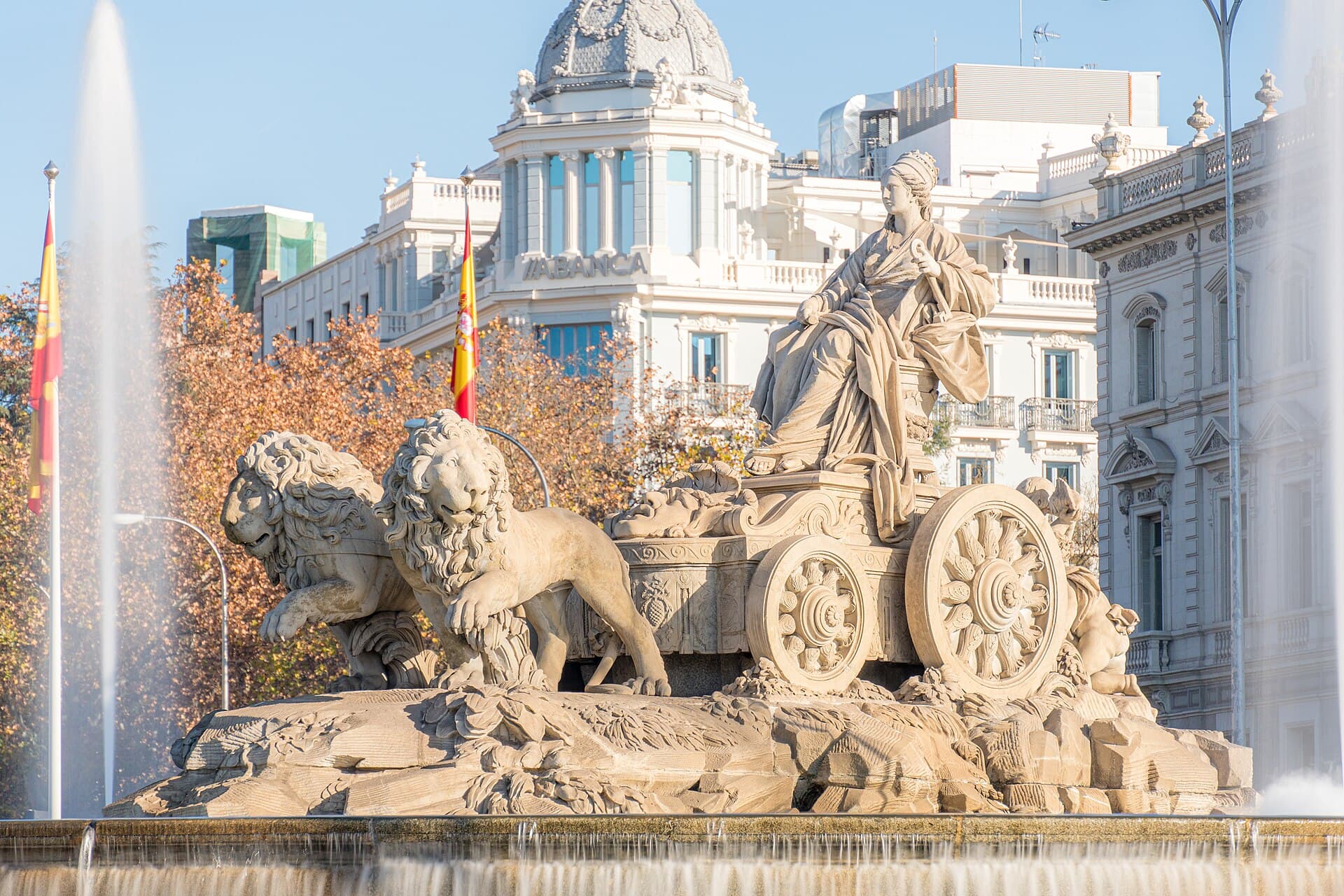 Cibeles Fountain & Palace, Madrid