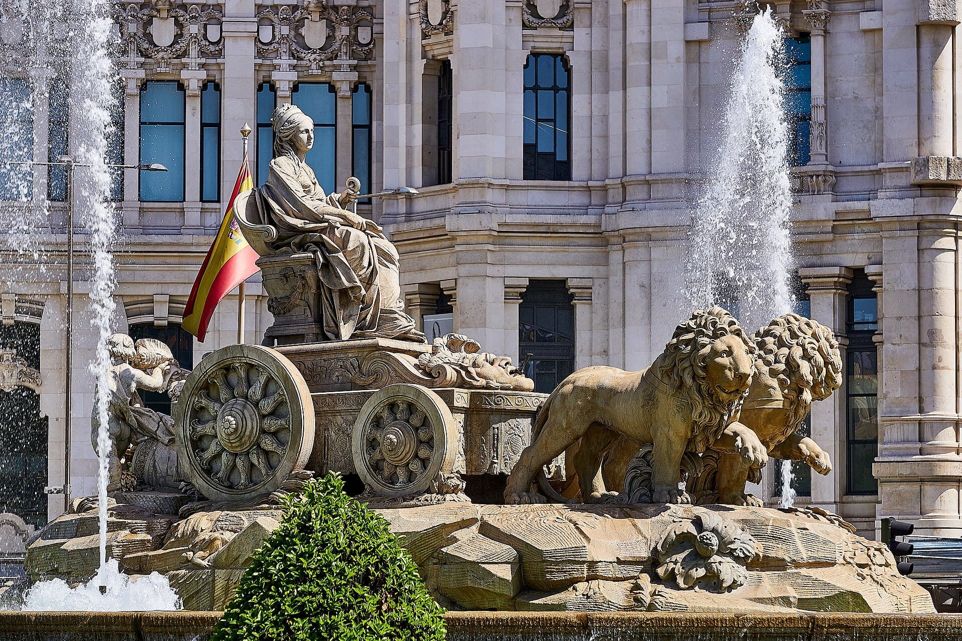 Cibeles Fountain & Palace, Madrid