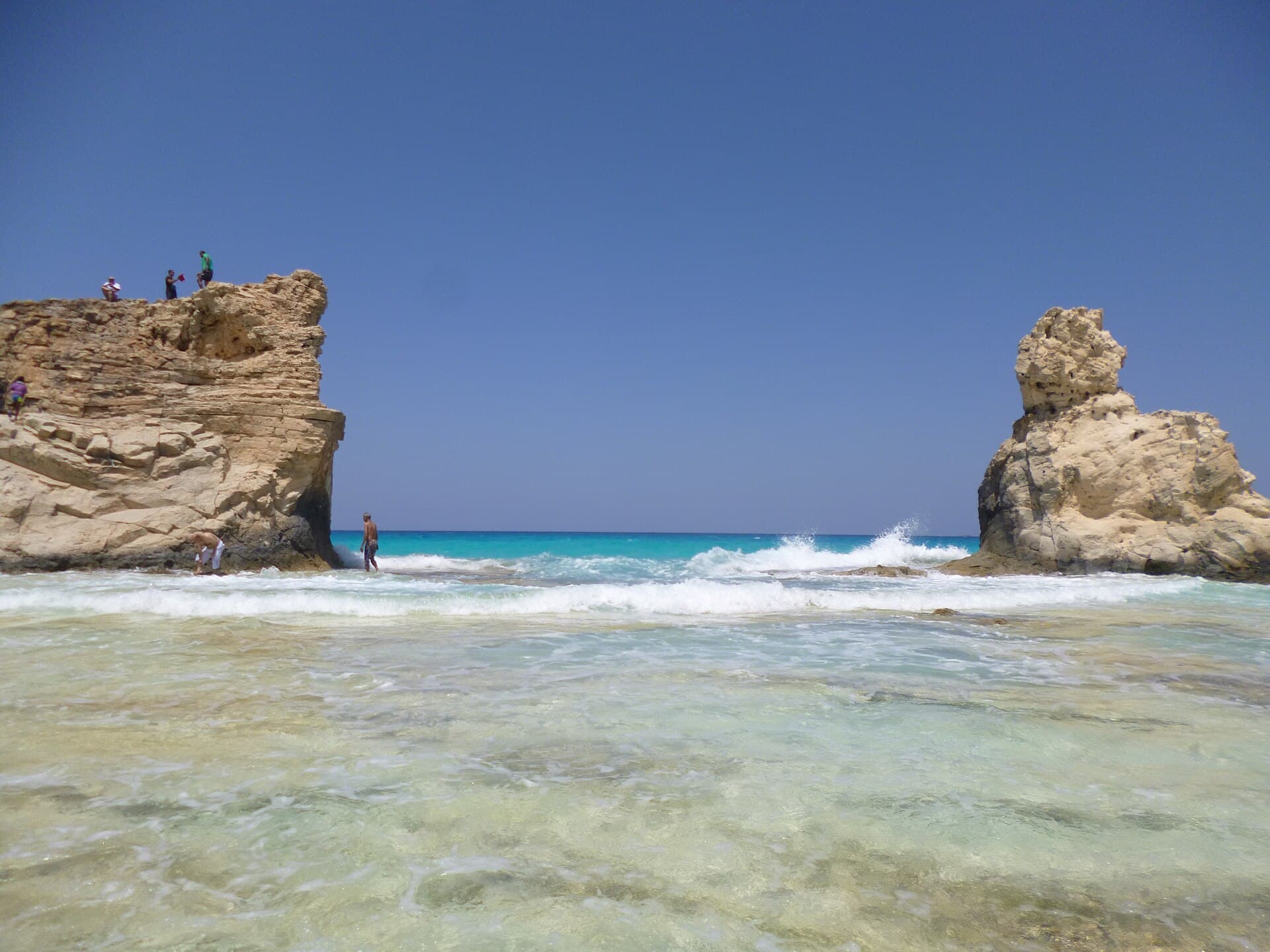 Cleopatra's Beach and Bath