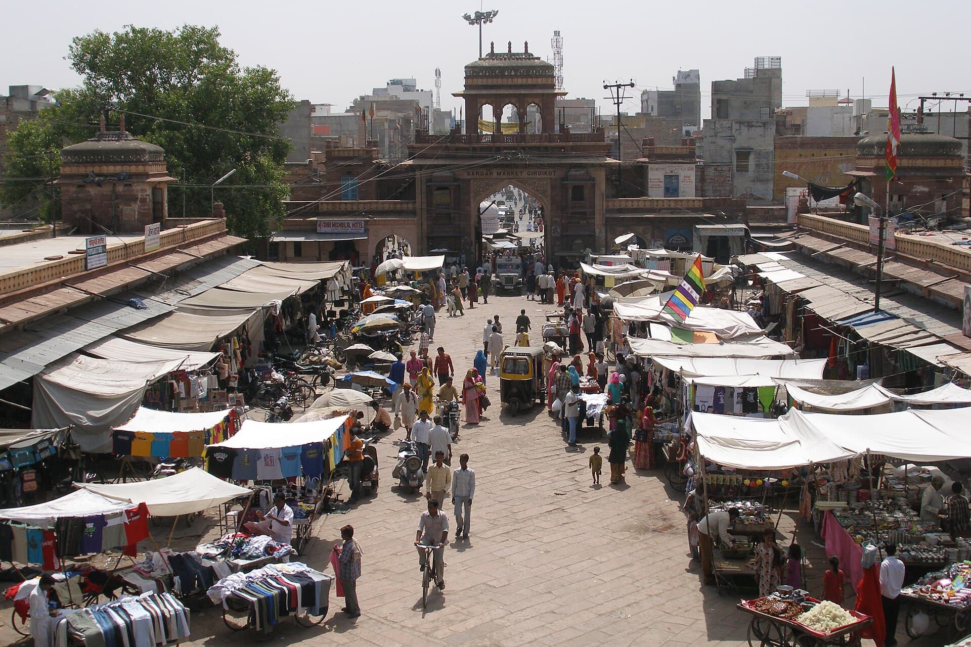 Clock Tower and Sardar Market