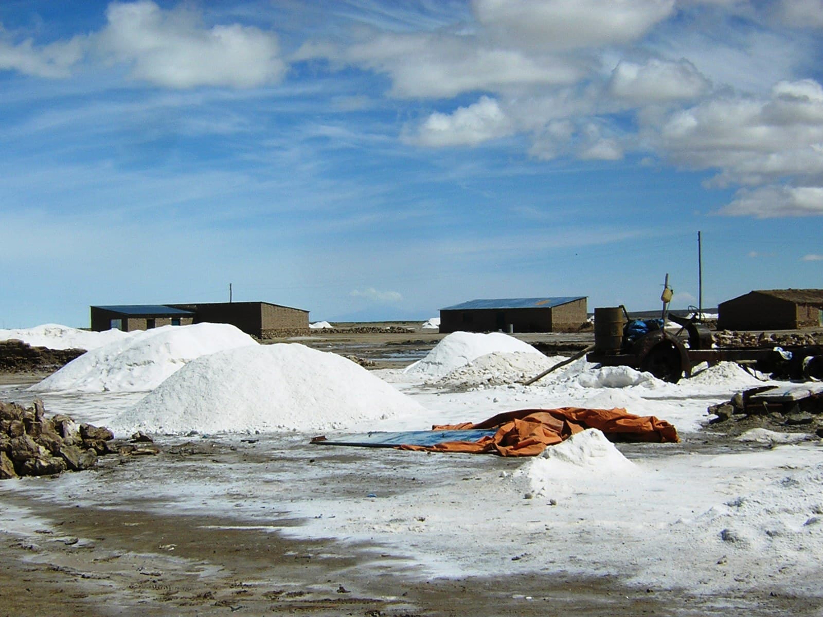 Colchani salt village