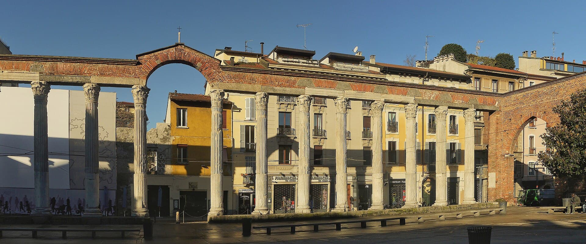 Colonne di San Lorenzo, Milan, Italy