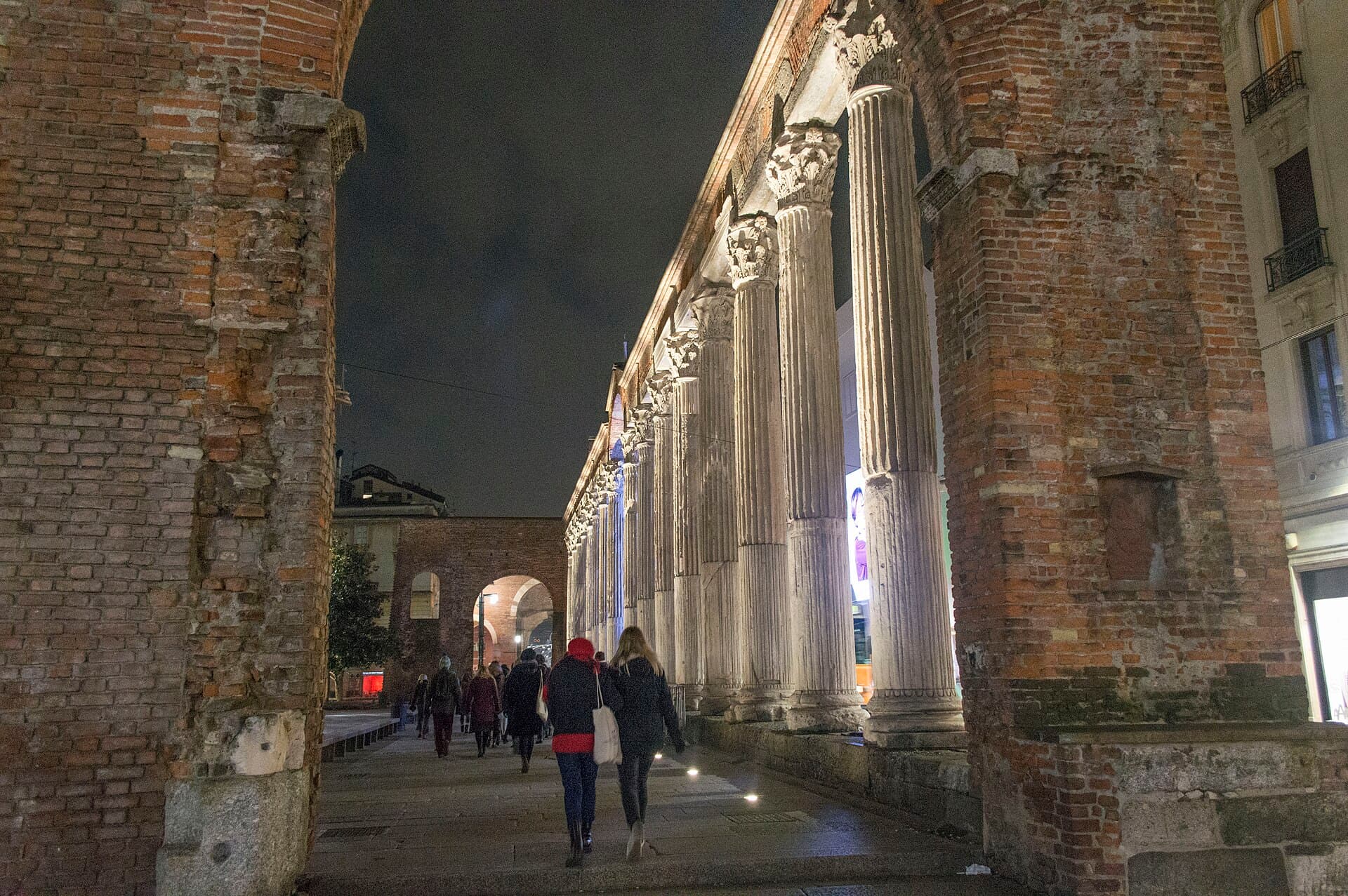 Colonne di San Lorenzo, Milan, Italy