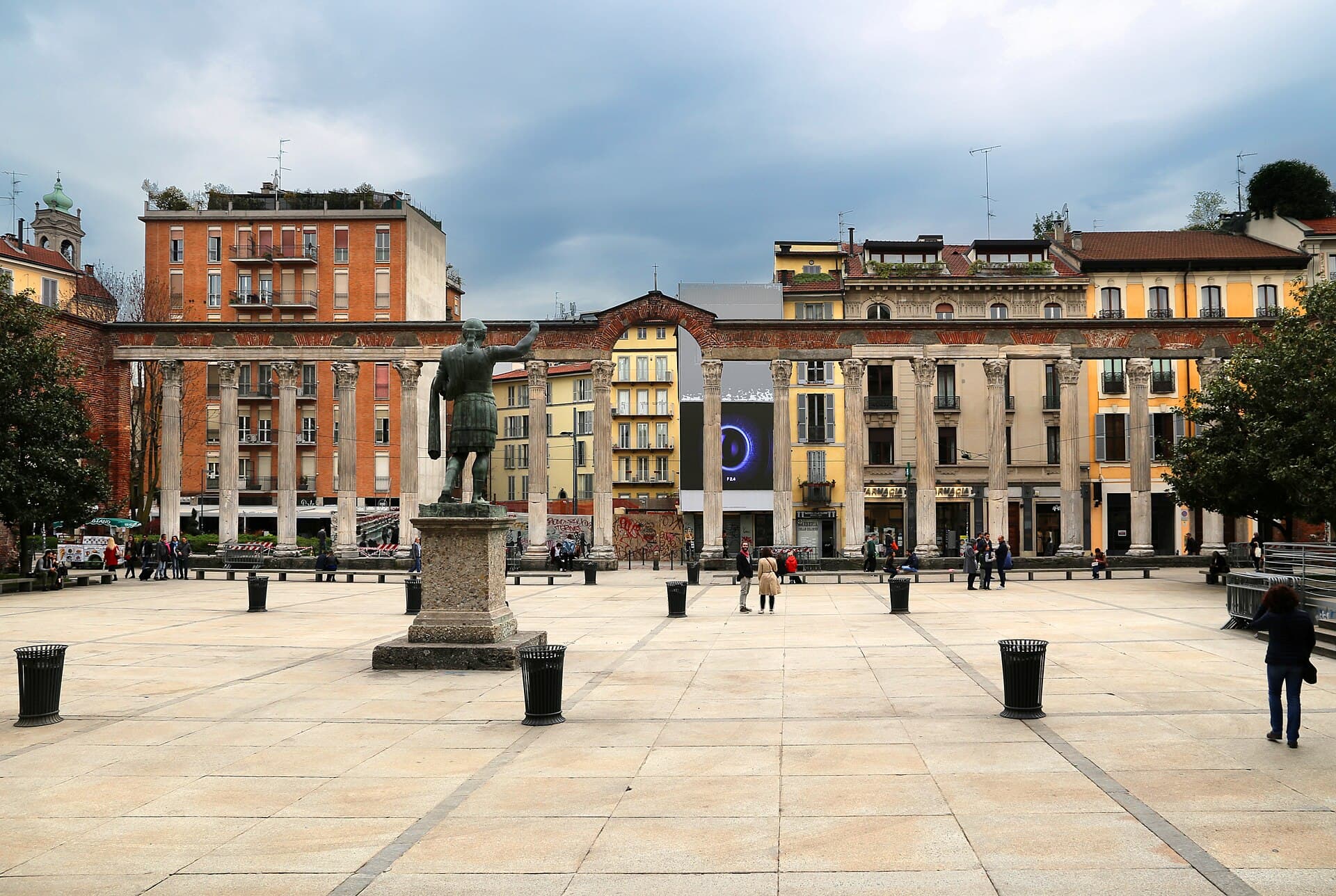 Colonne di San Lorenzo, Milan, Italy