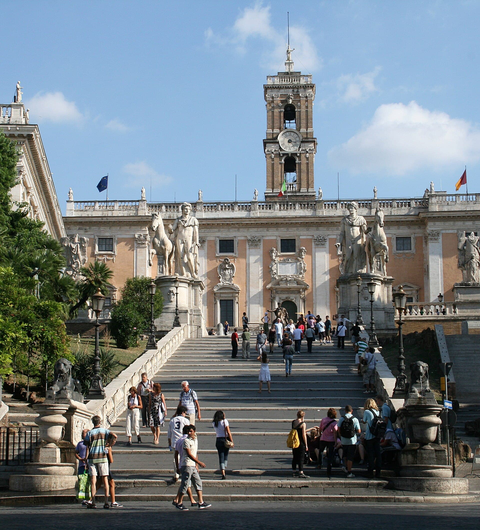 The Cordonata Capitolina, Rome