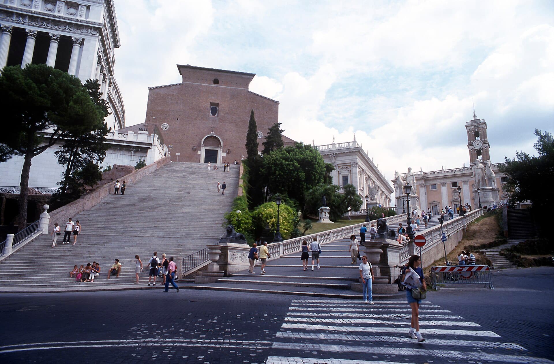 The Cordonata Capitolina, Rome