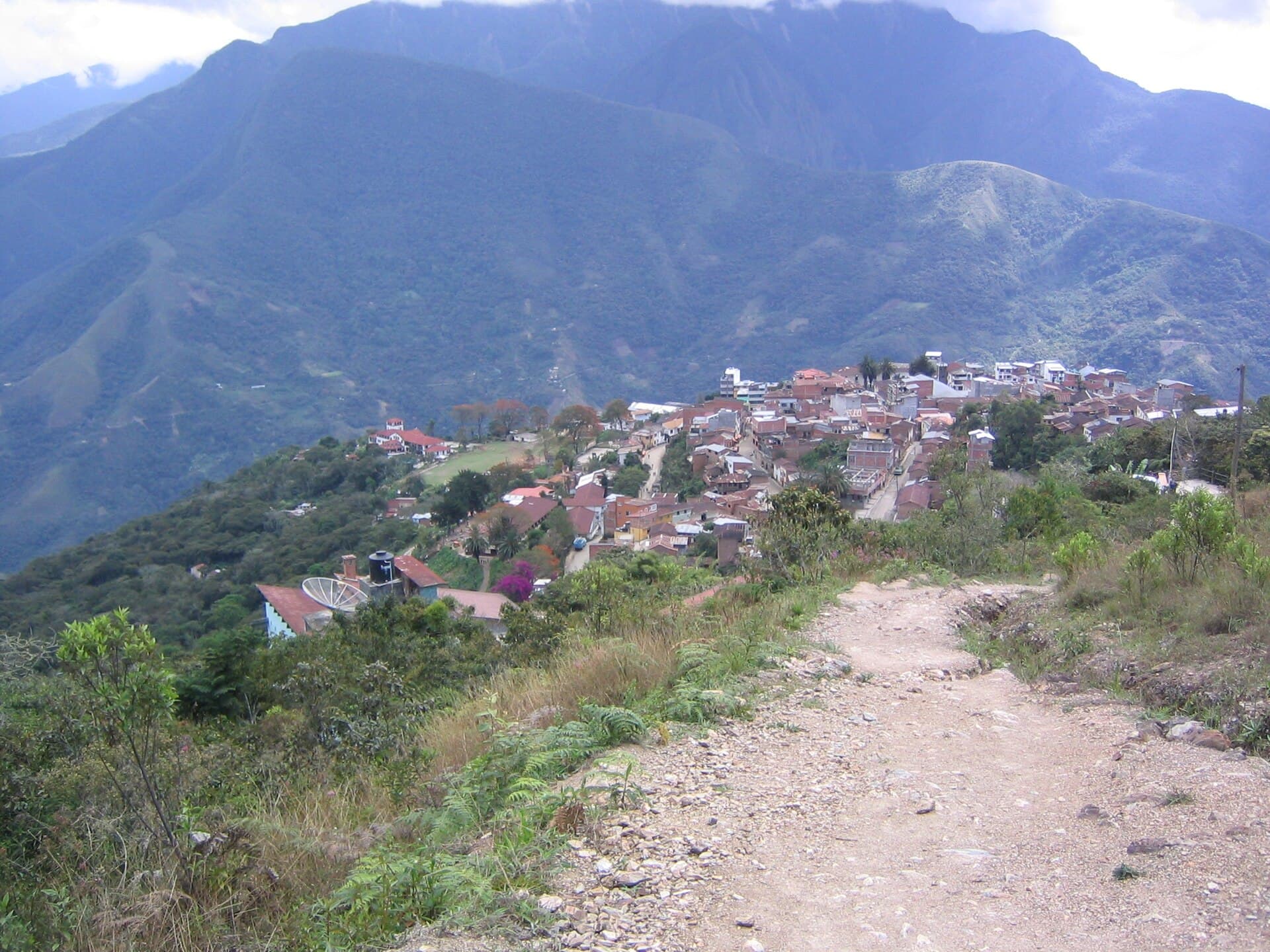 Coroico in the Yungas
