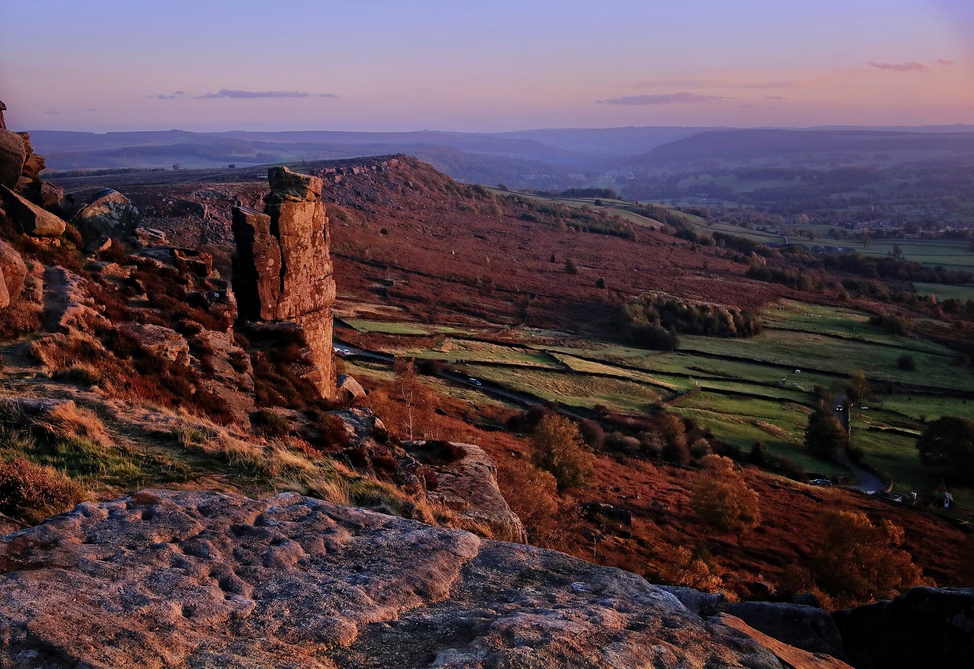 Curbar Edge, Peak District