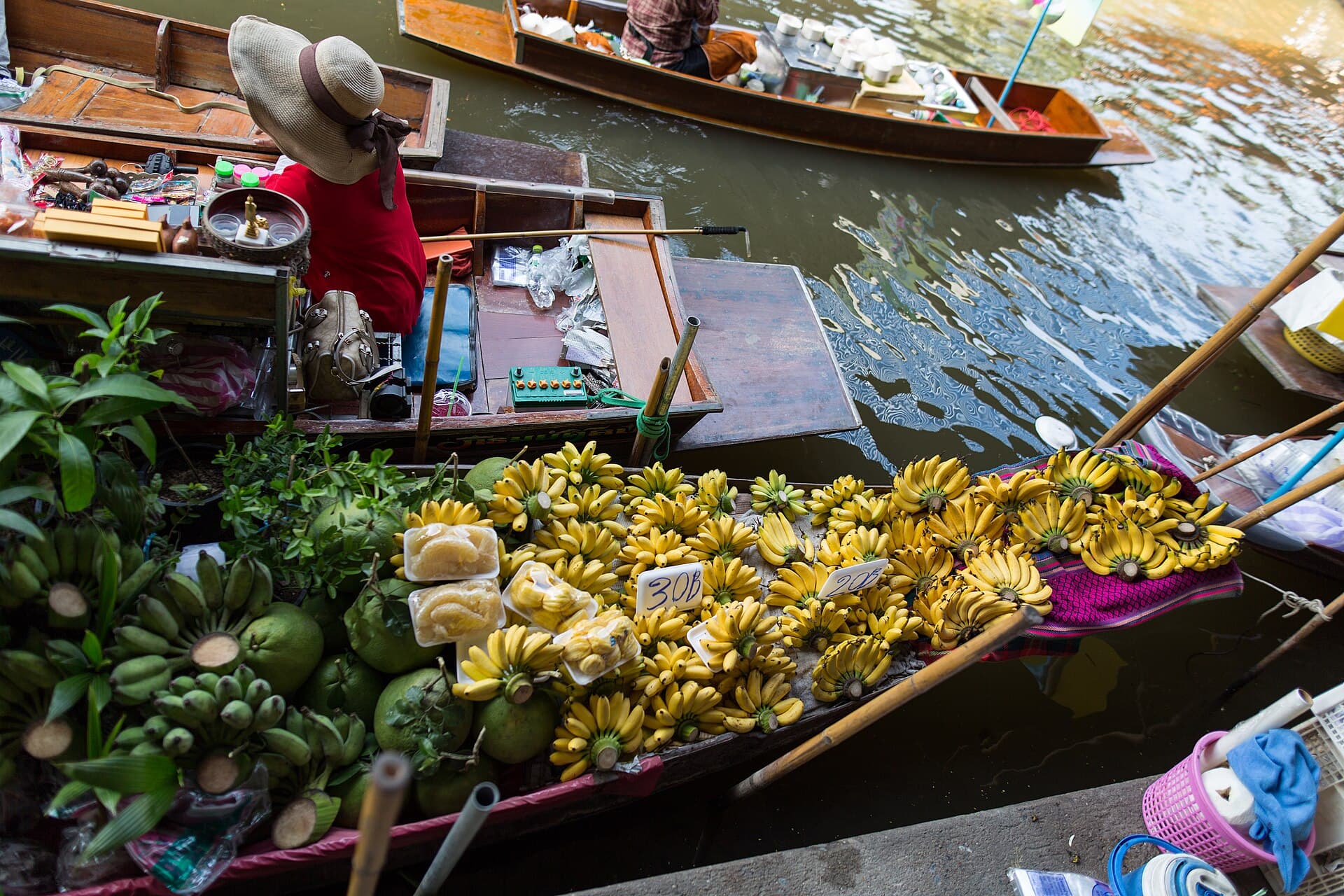 Damnoen Saduak Floating Market, Bangkok