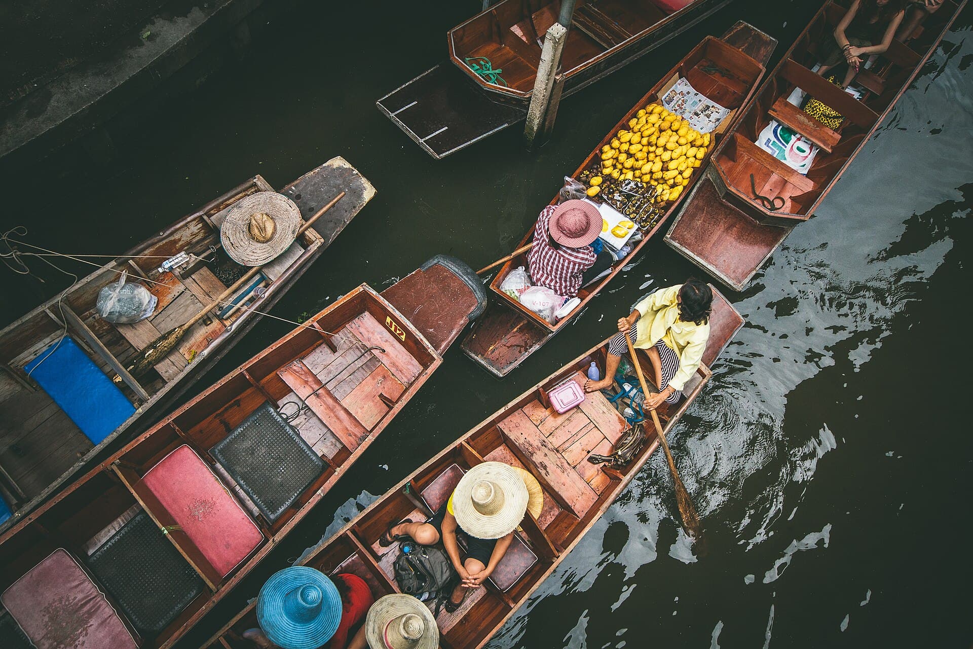 Damnoen Saduak Floating Market, Bangkok