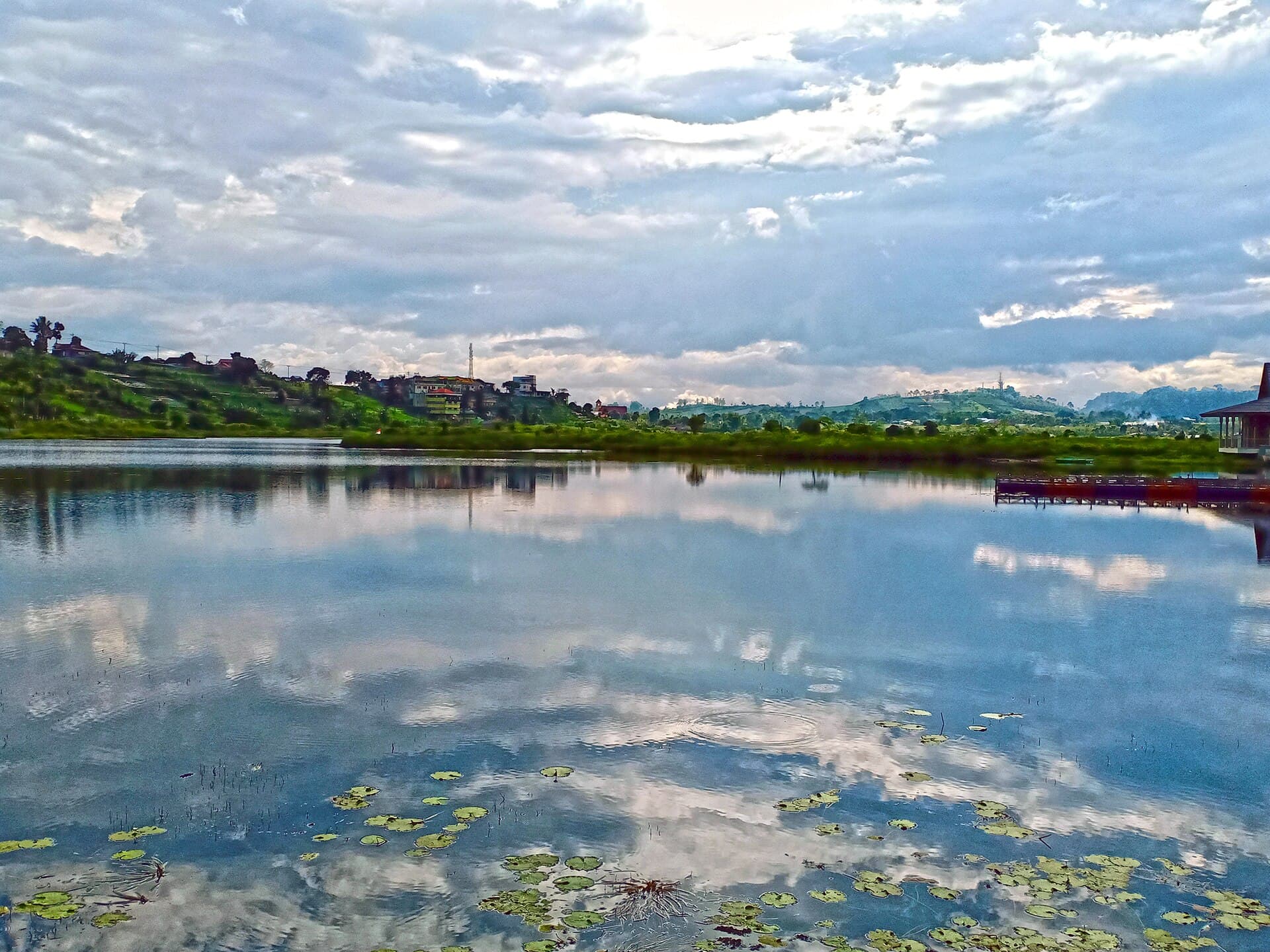 Lake Mas Harun Bastari near Curup