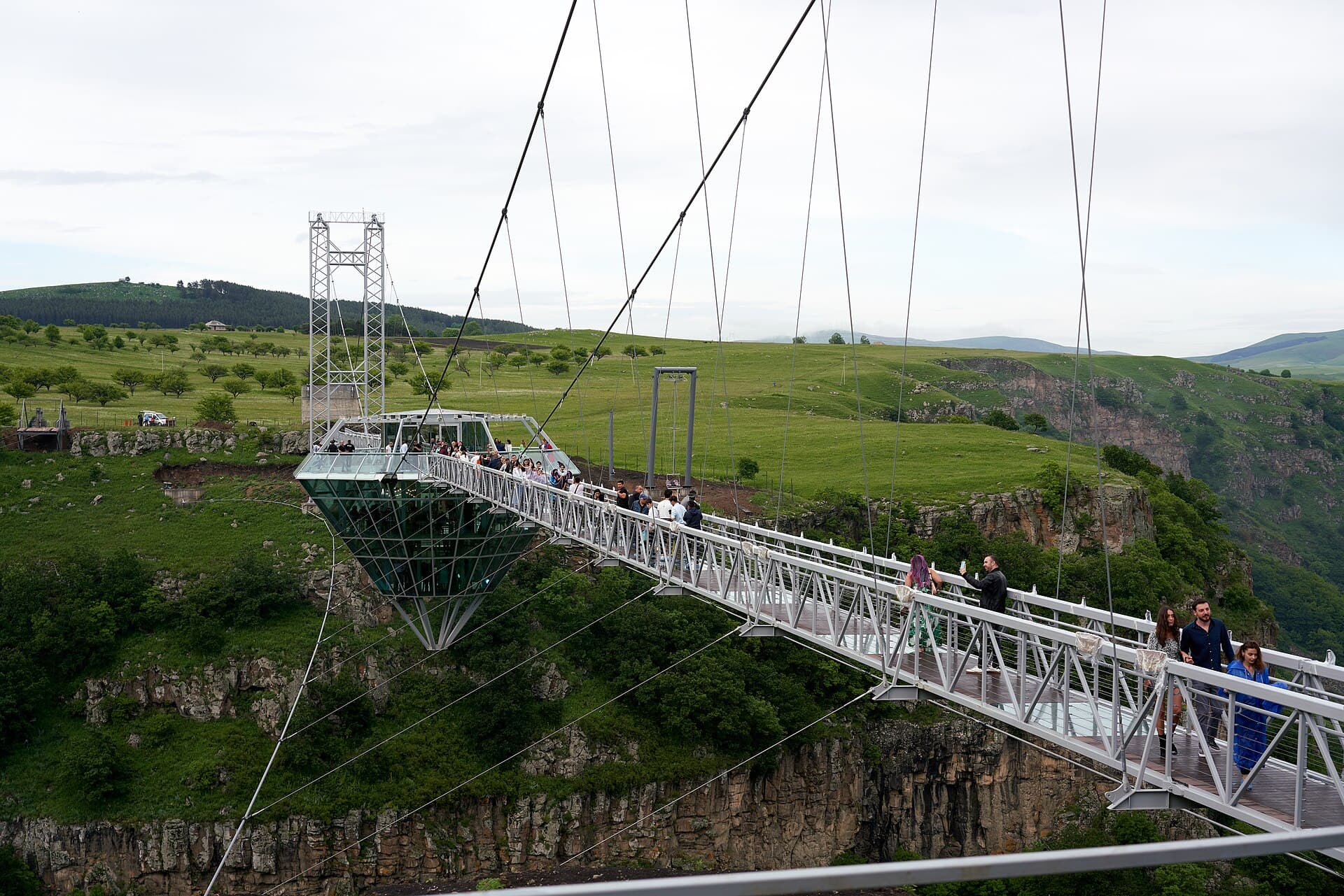 Dashbashi Canyon and the Diamond Bridge, Tsalka