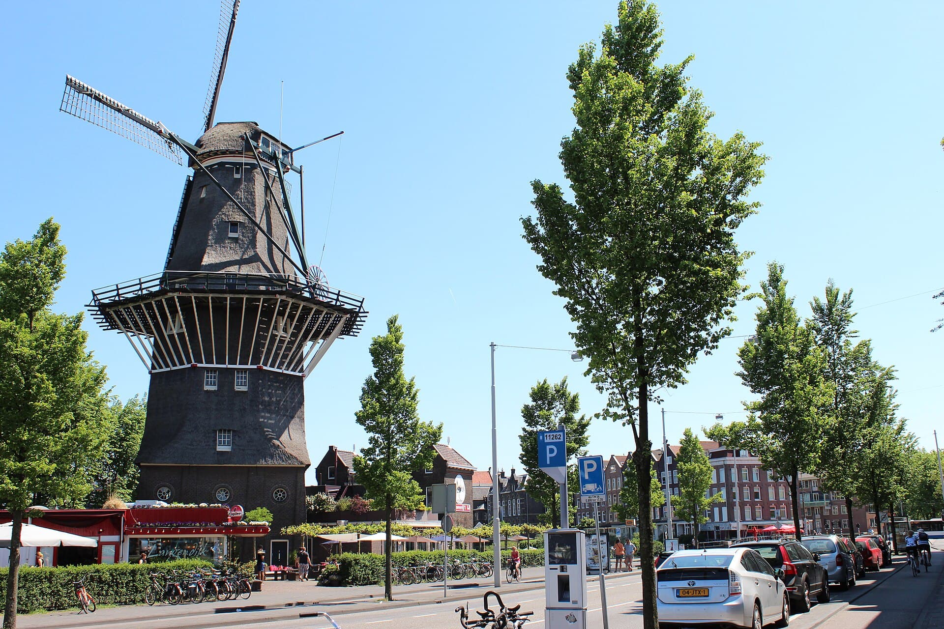 The De Gooyer Windmill, Amsterdam