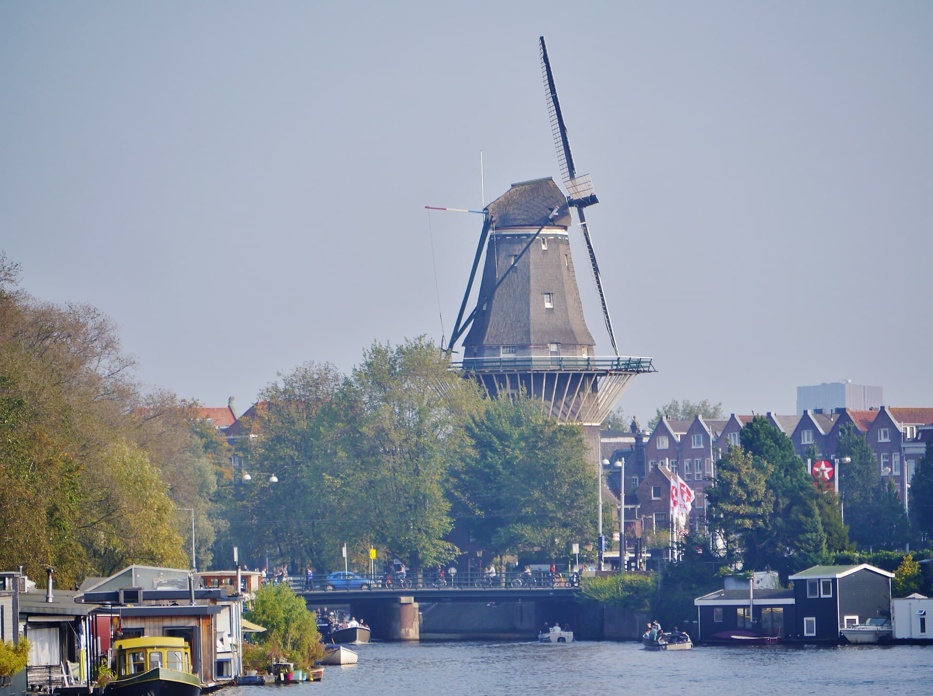The De Gooyer Windmill, Amsterdam