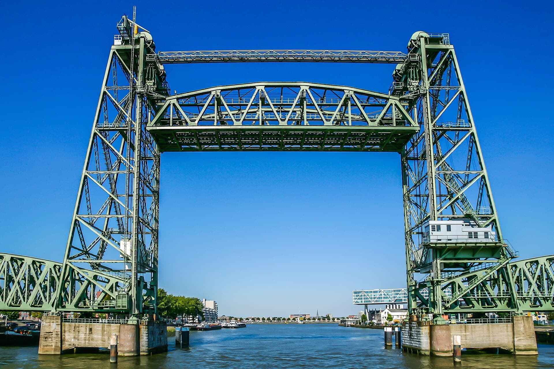 De Hef Lift Bridge, Rotterdam