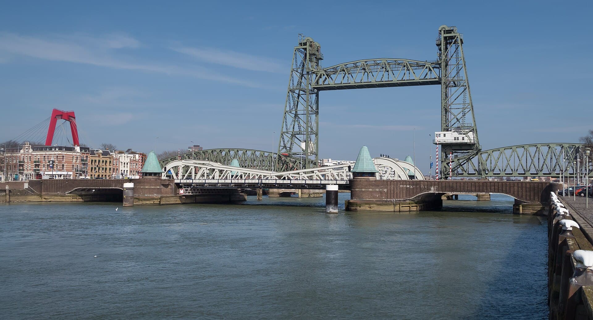 De Hef Lift Bridge, Rotterdam
