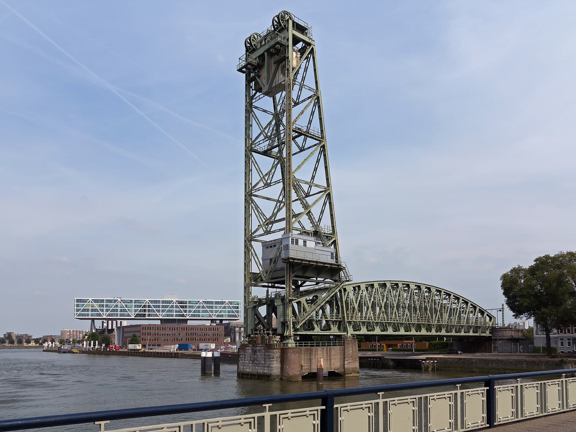 De Hef Lift Bridge, Rotterdam