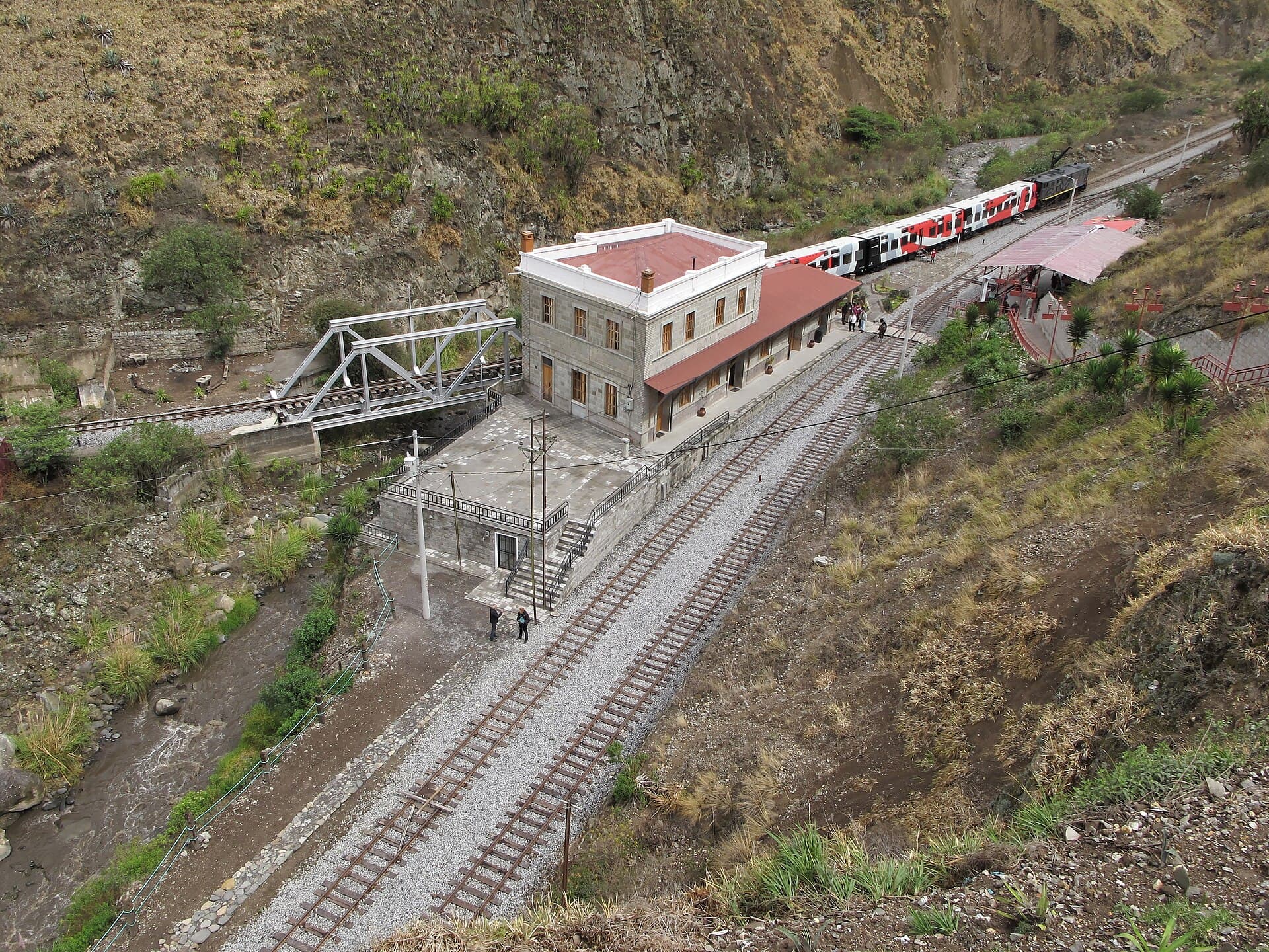 The Devil's Nose railway near Alausí