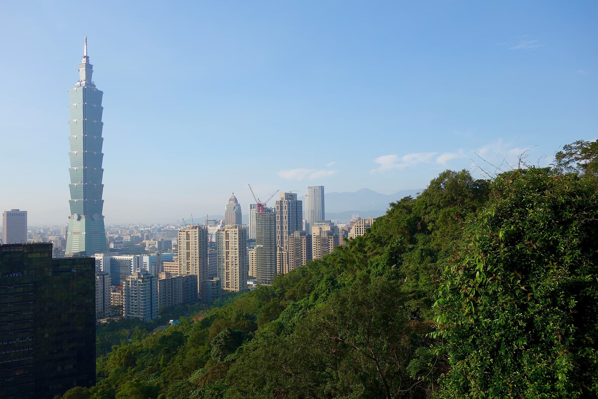 Taipei from Elephant Mountain