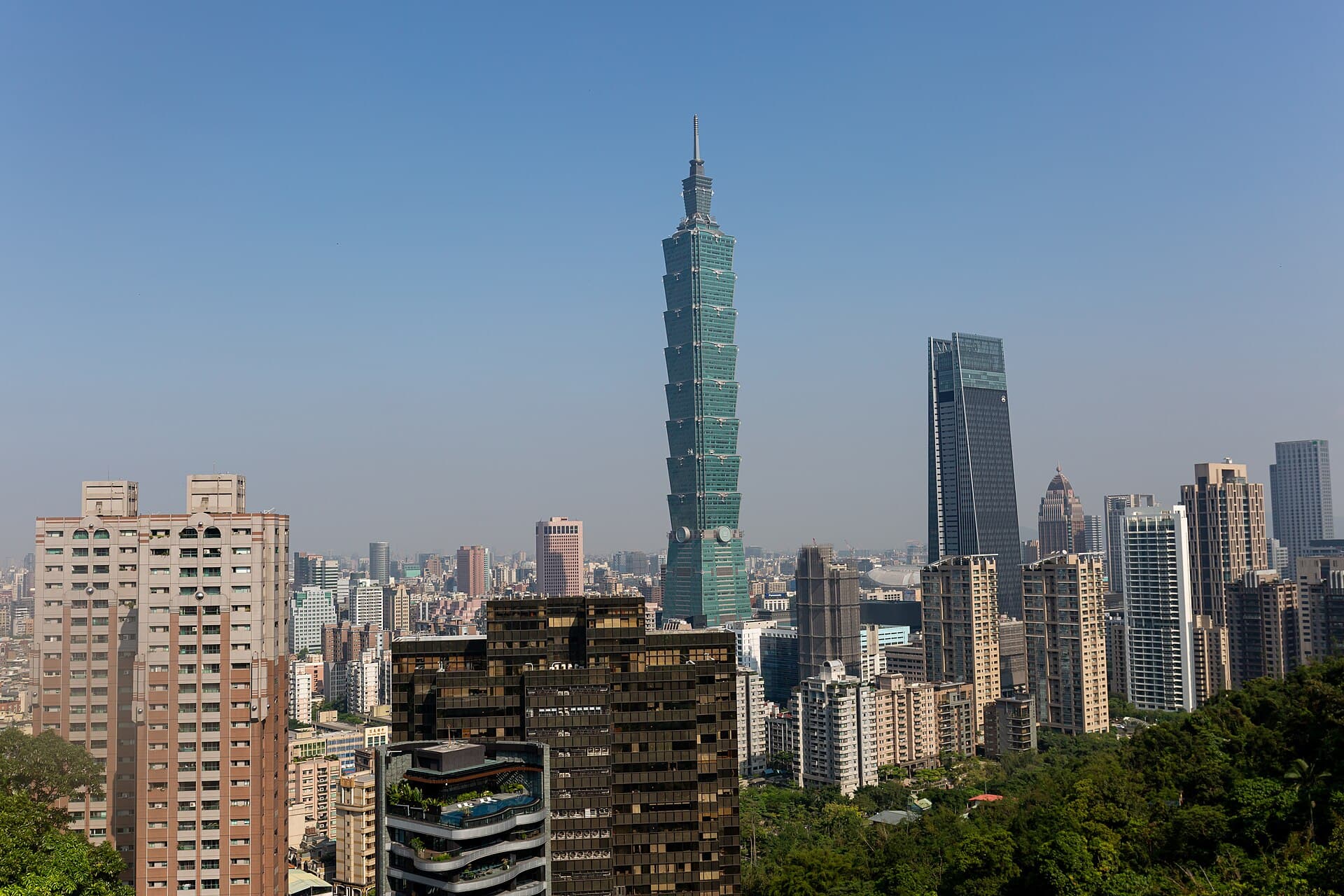 Taipei from Elephant Mountain