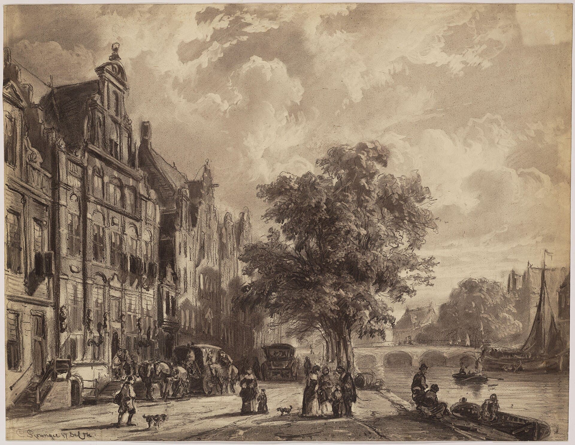 The House with the Heads and the Free Mind Library, Amsterdam